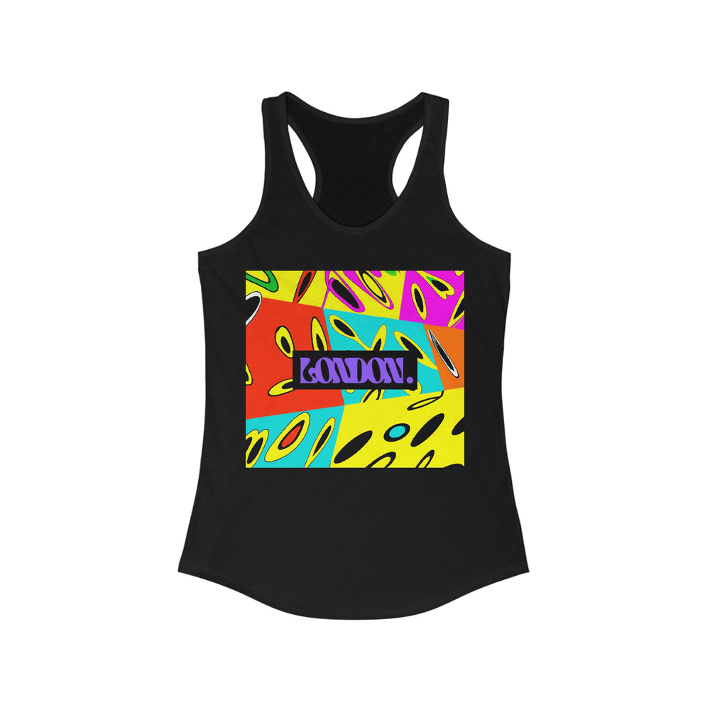 "Hippie Daze Delights" - Racerback Tank Top