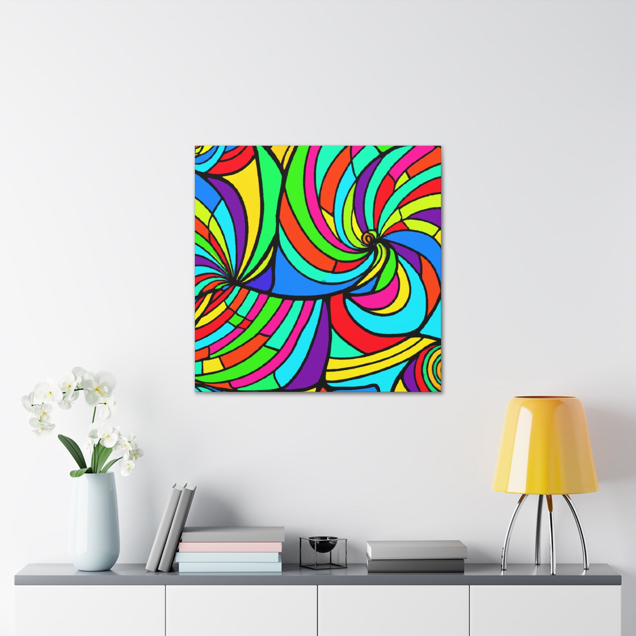 Groovy Spectrum - Canvas