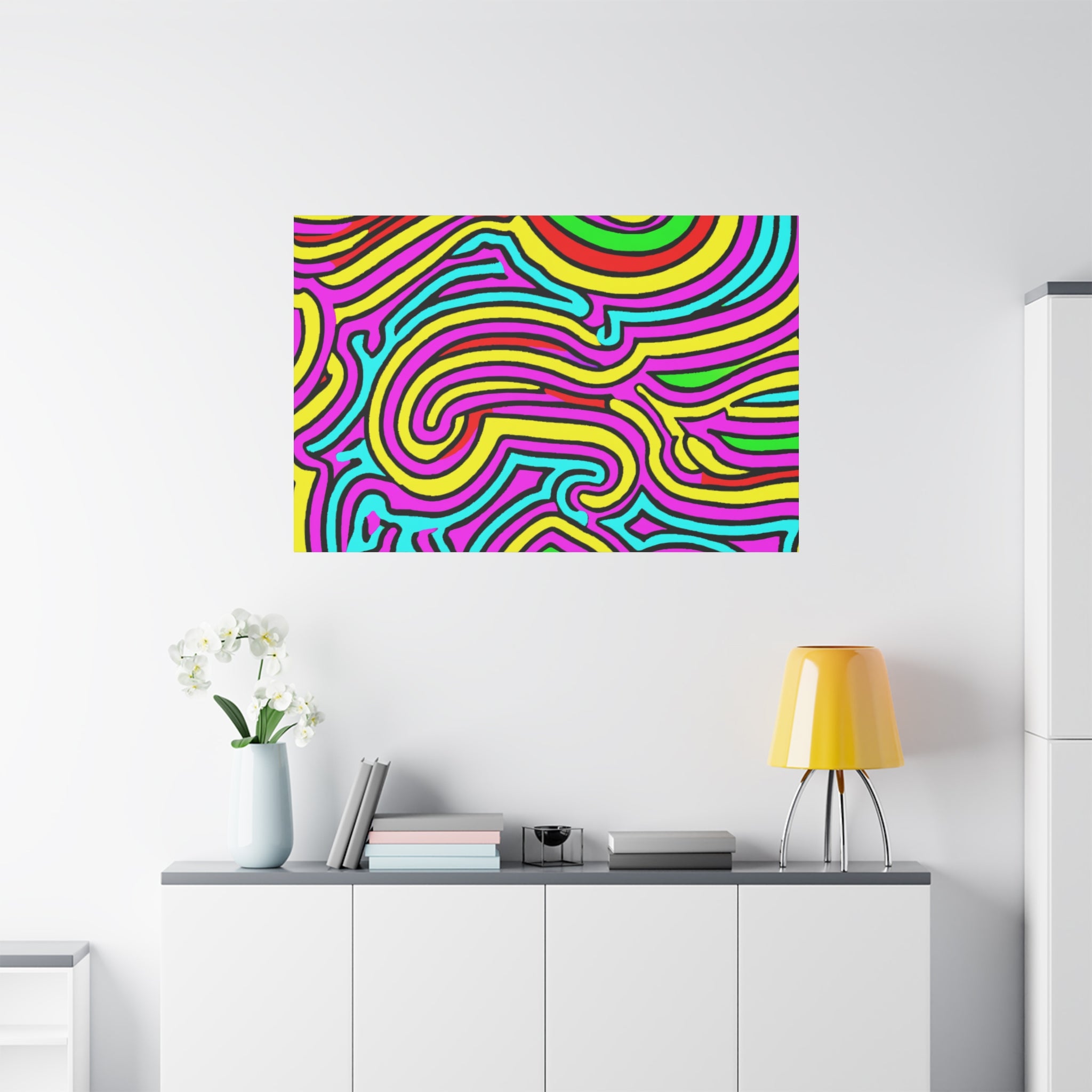 Groovy Spectrum - Canvas