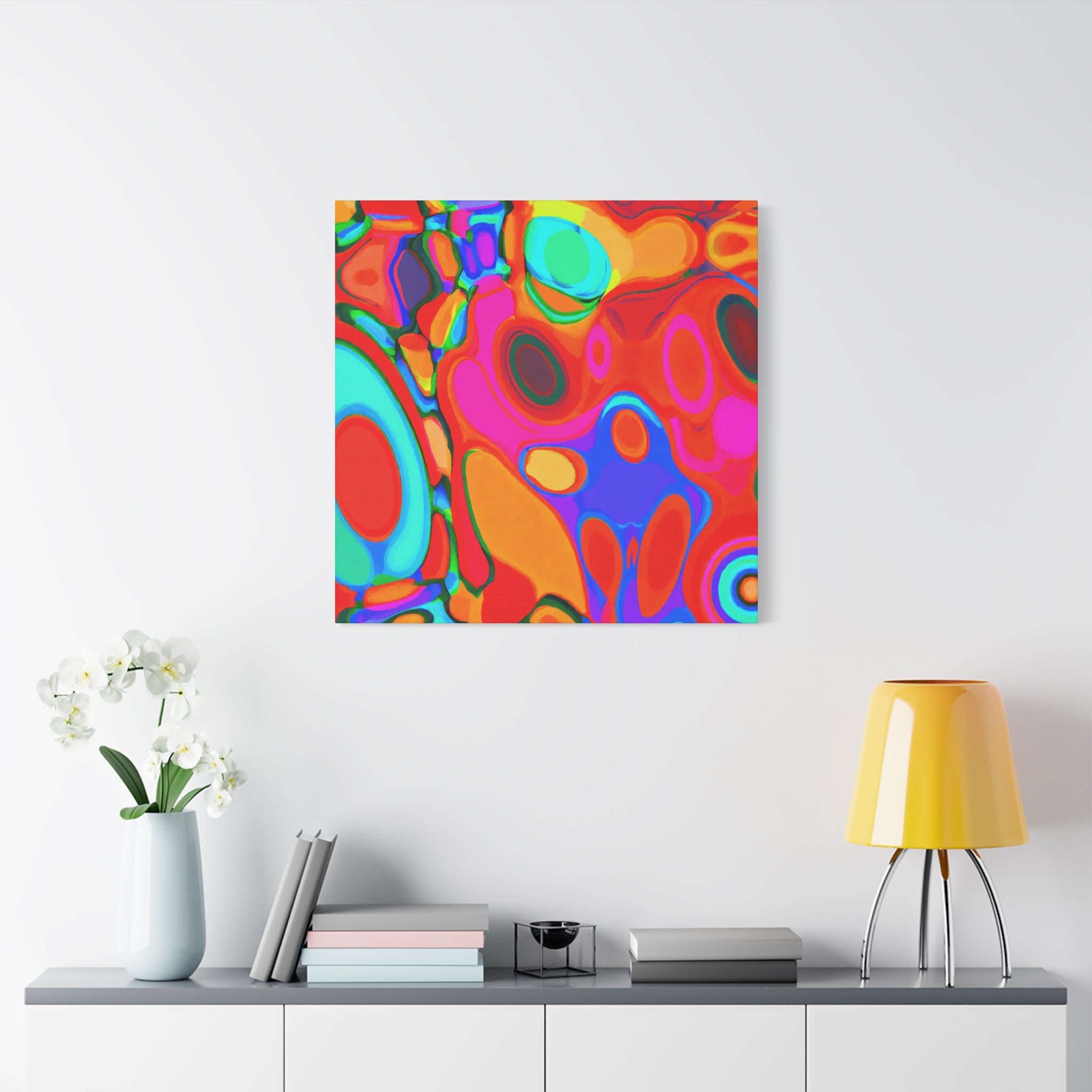 Groovy Kaleidoscope - Canvas