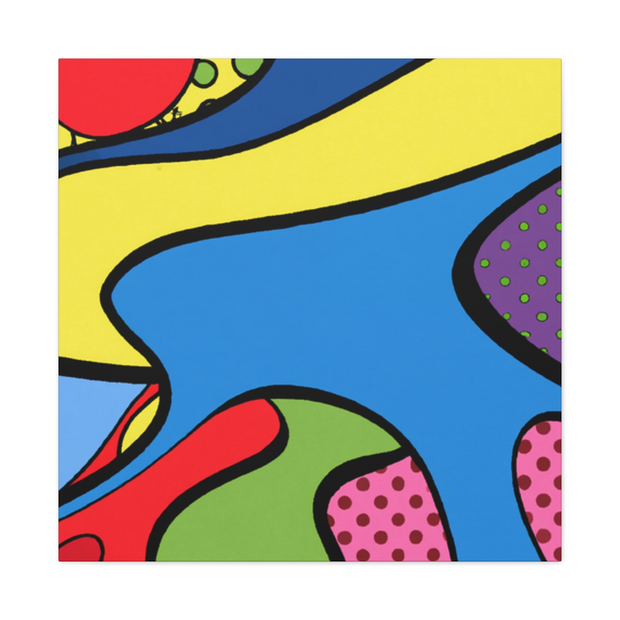 Groovy Kaleidoscope - Canvas