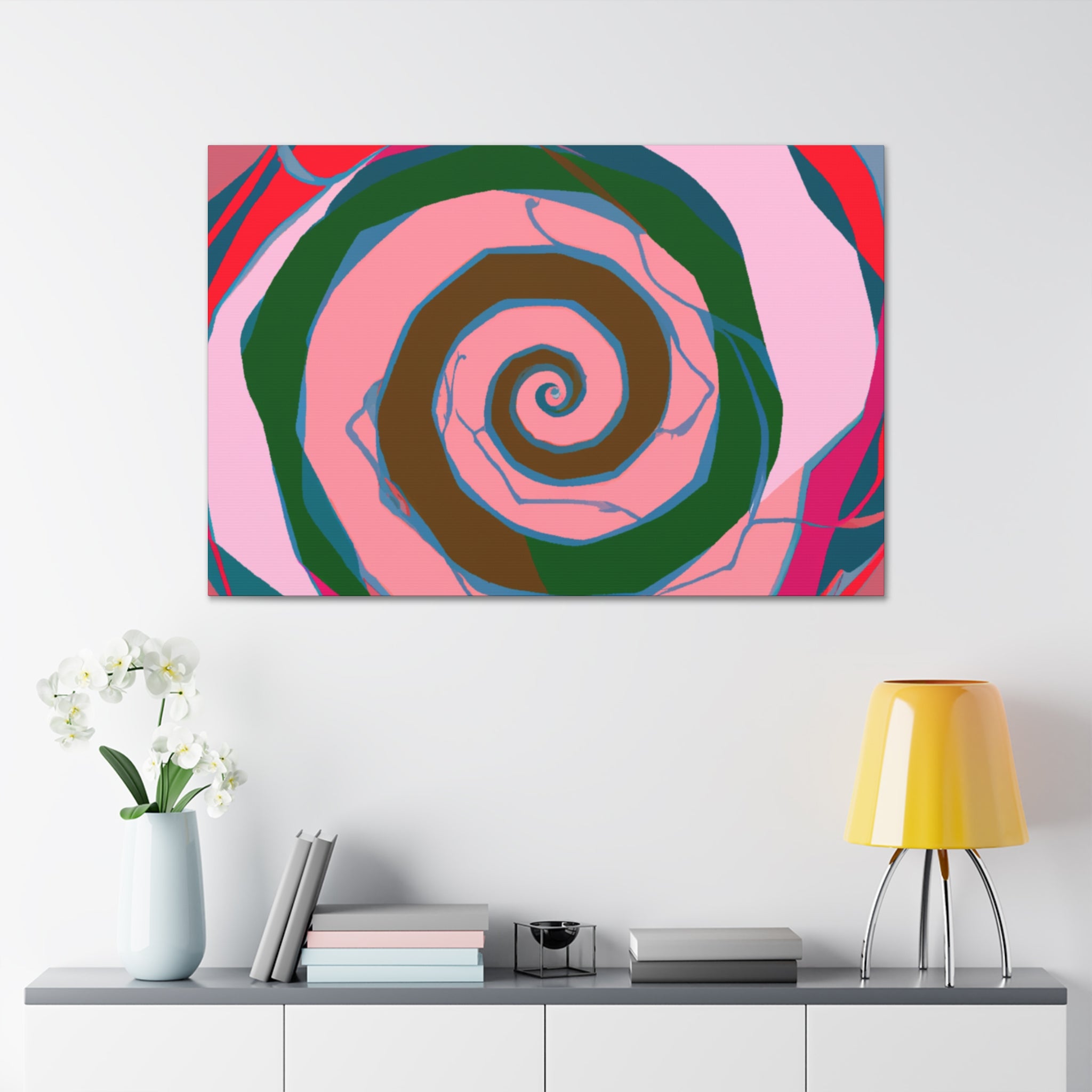 Groovy Kaleidoscope - Canvas