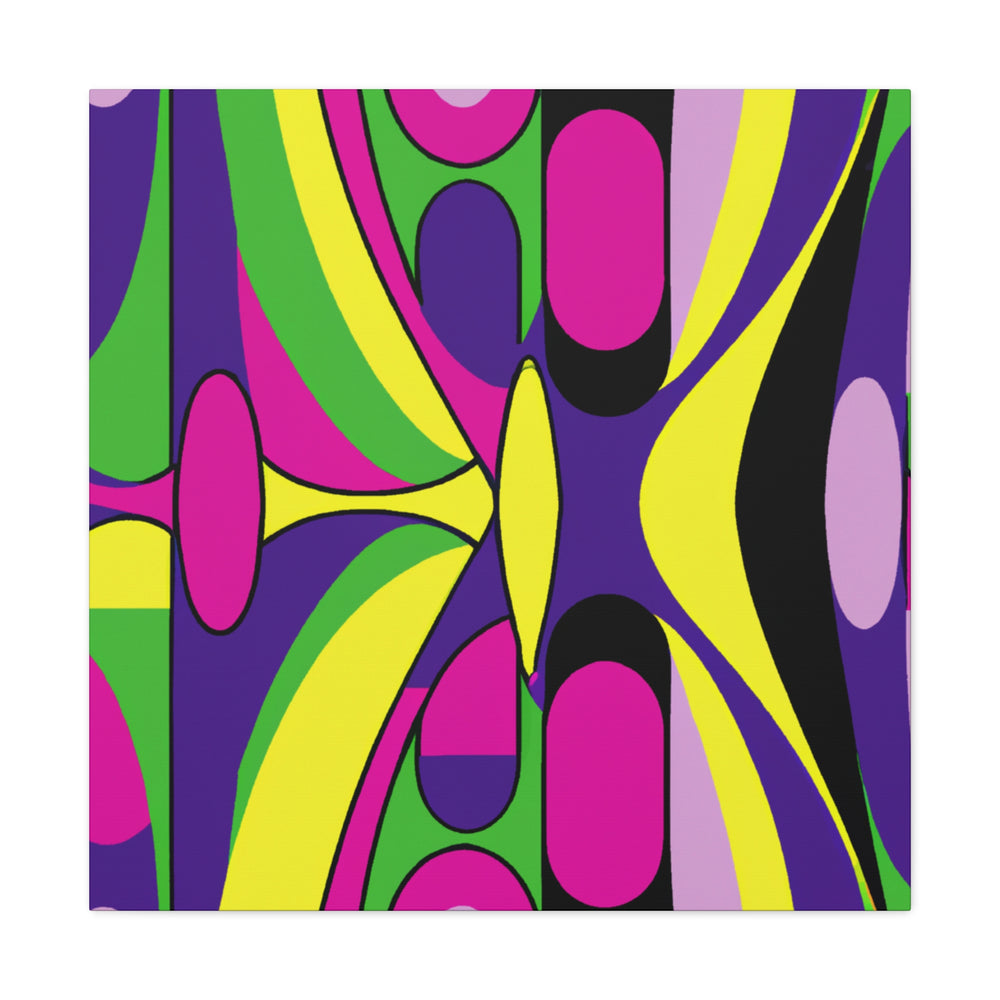 Groovy Kaleidoscope - Canvas