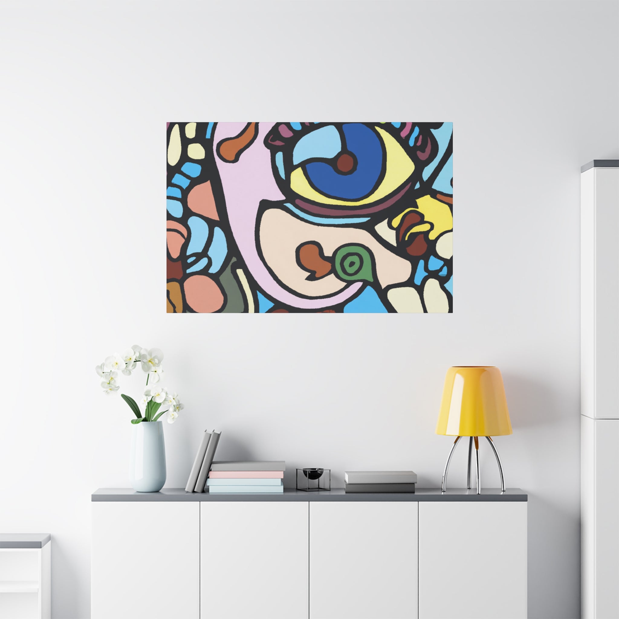 Groovy Kaleidoscope - Canvas