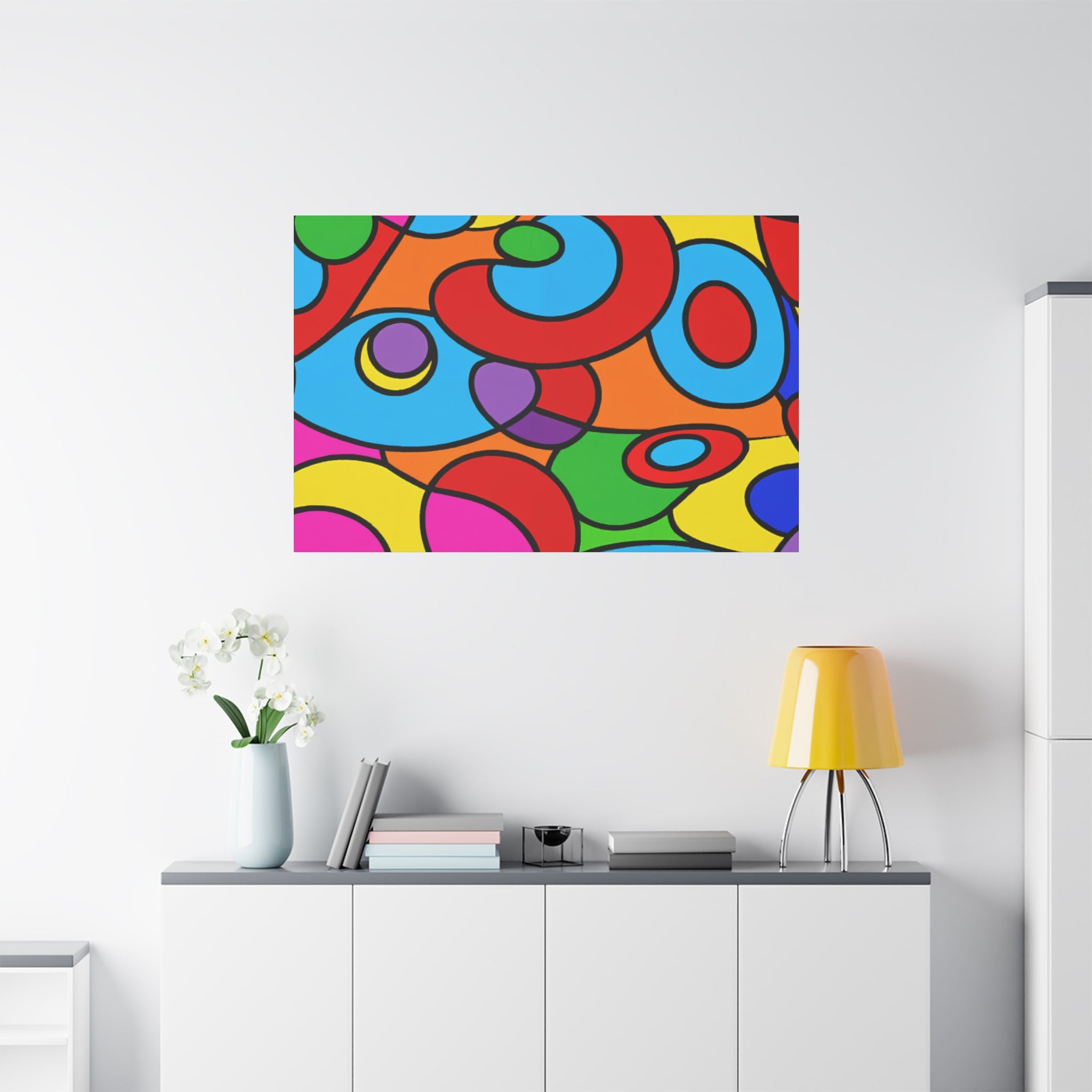 Groovy Kaleidoscope - Canvas