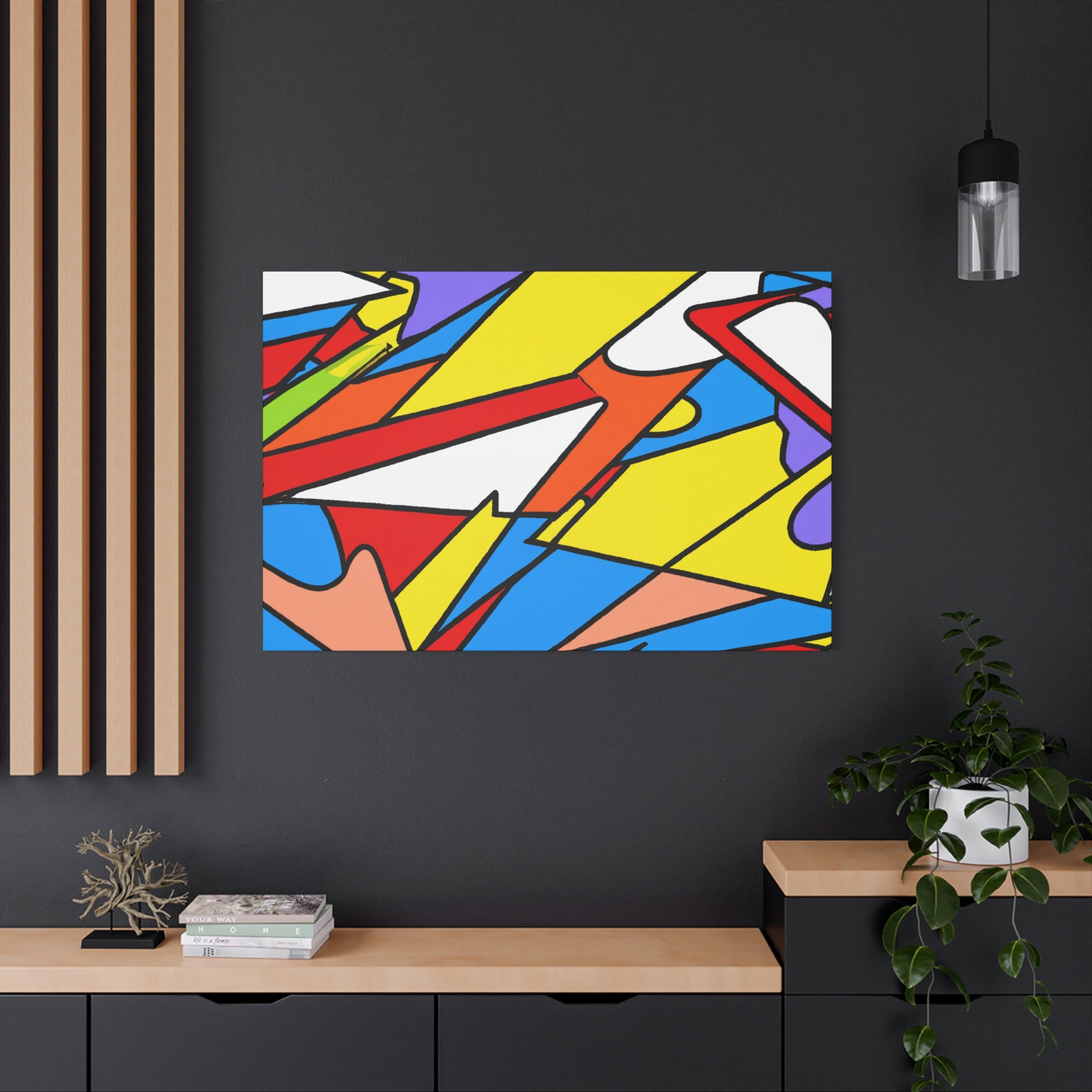 Groovy Kaleidoscope - Canvas