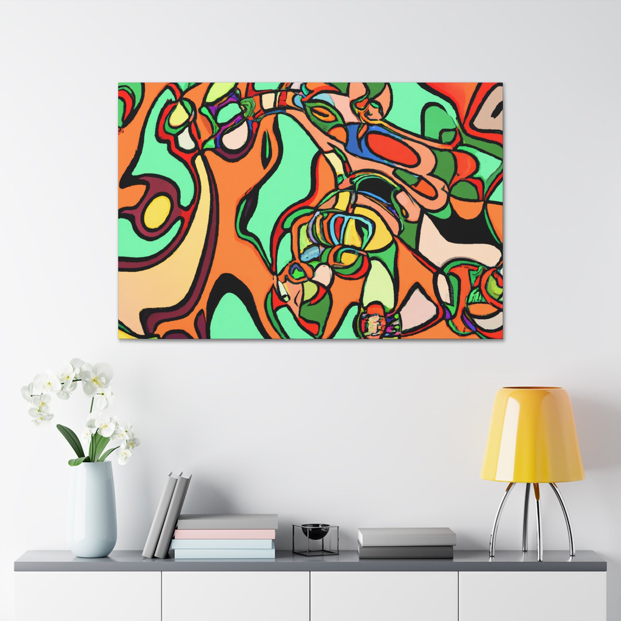 Groovy Kaleidoscope - Canvas