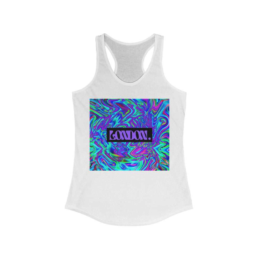 "Groovy Mirage" - Racerback Tank Top