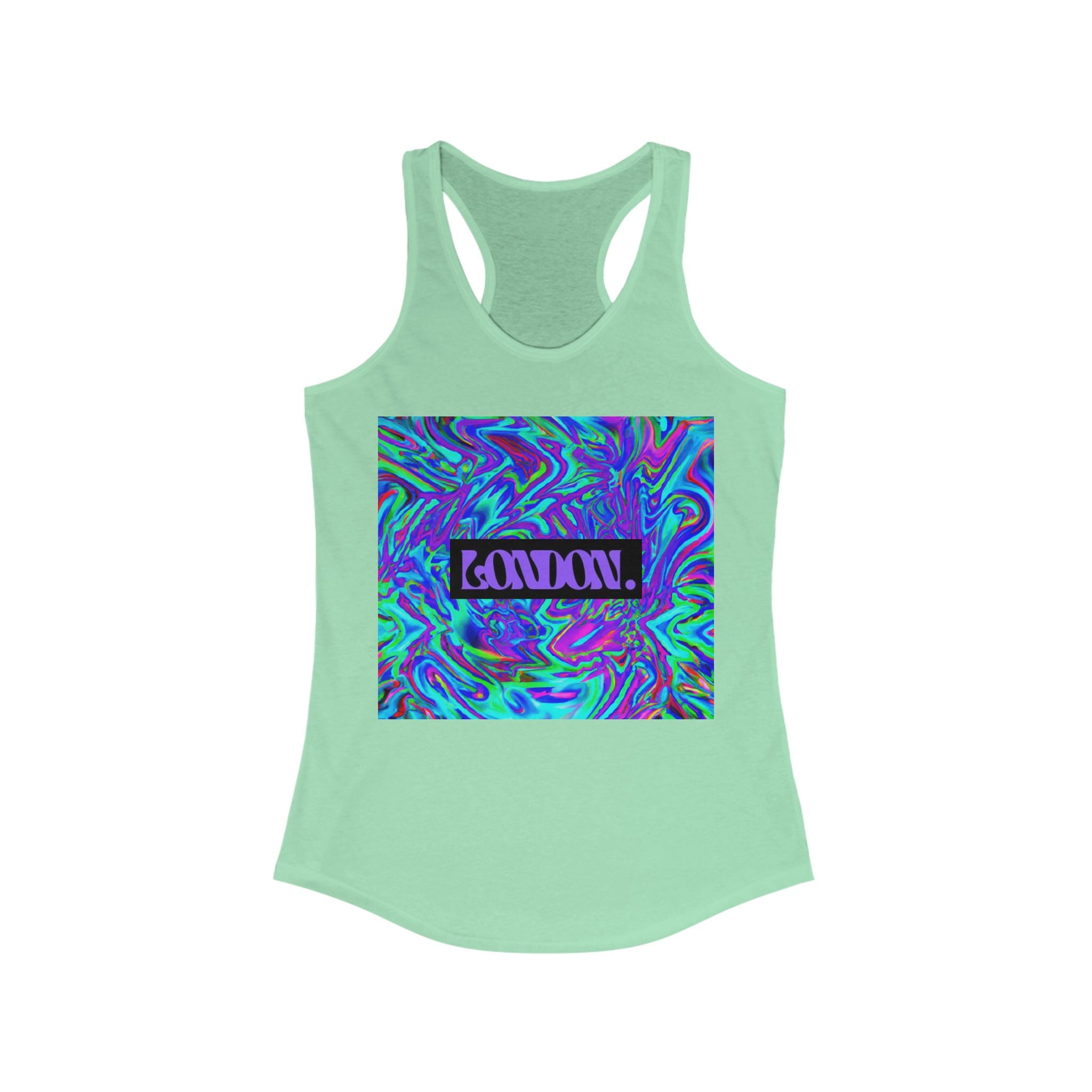 "Groovy Mirage" - Racerback Tank Top