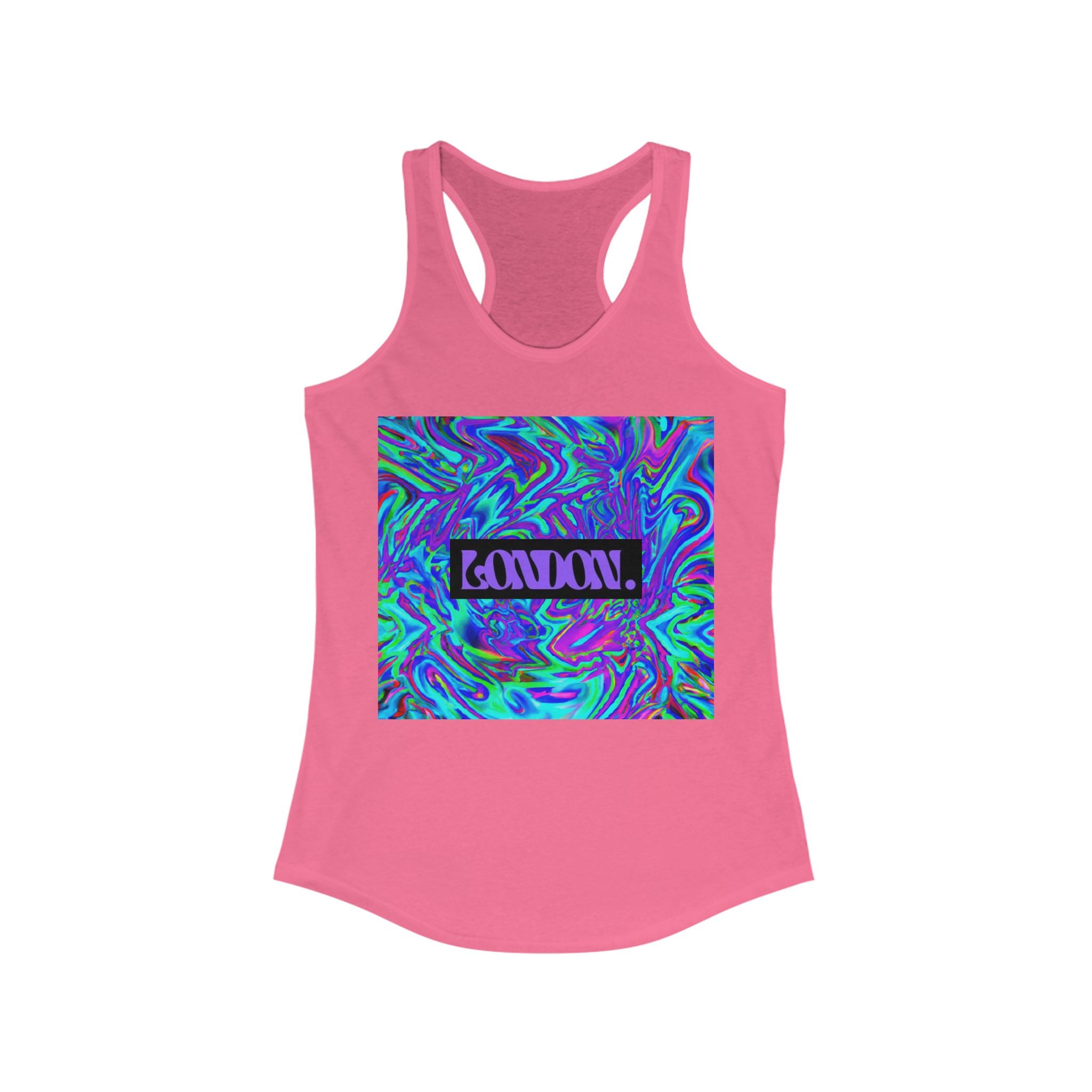 "Groovy Mirage" - Racerback Tank Top