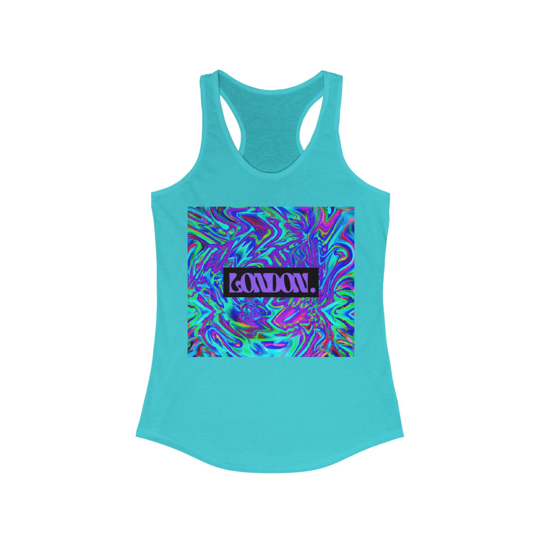 "Groovy Mirage" - Racerback Tank Top