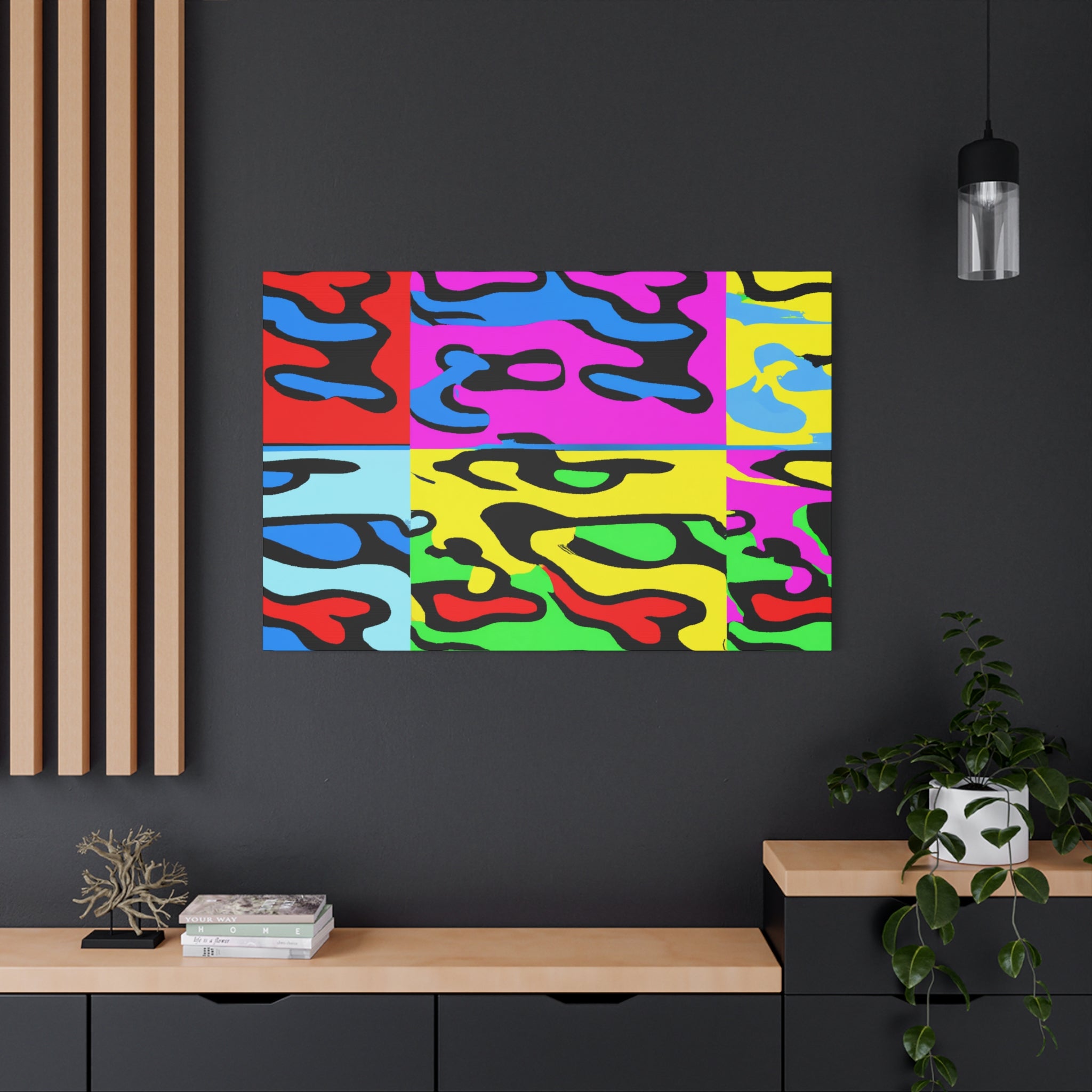 Groovy Kaleidoscope - Canvas