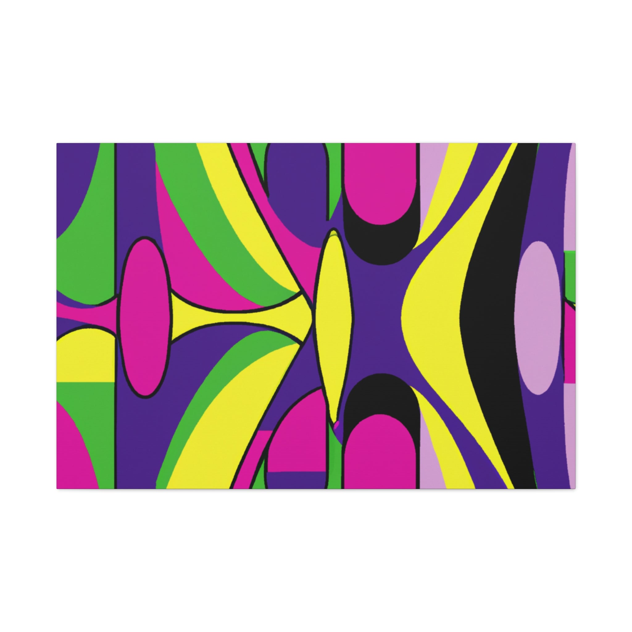 Groovy Kaleidoscope - Canvas