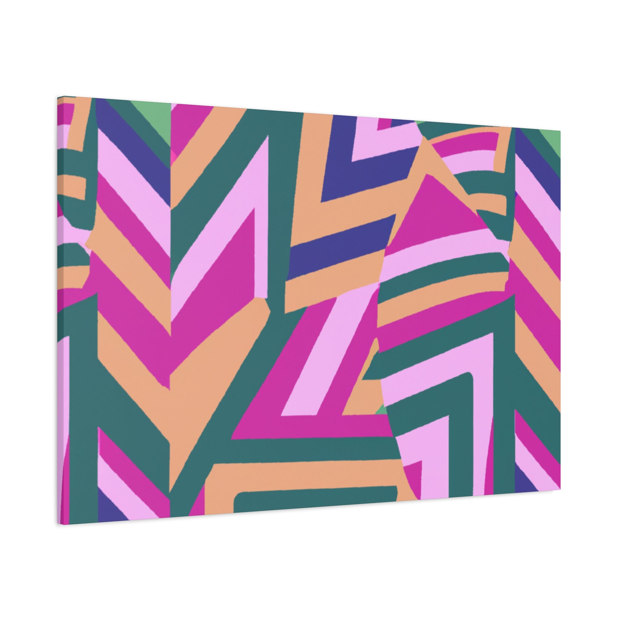 Groovy Kaleidoscope - Canvas