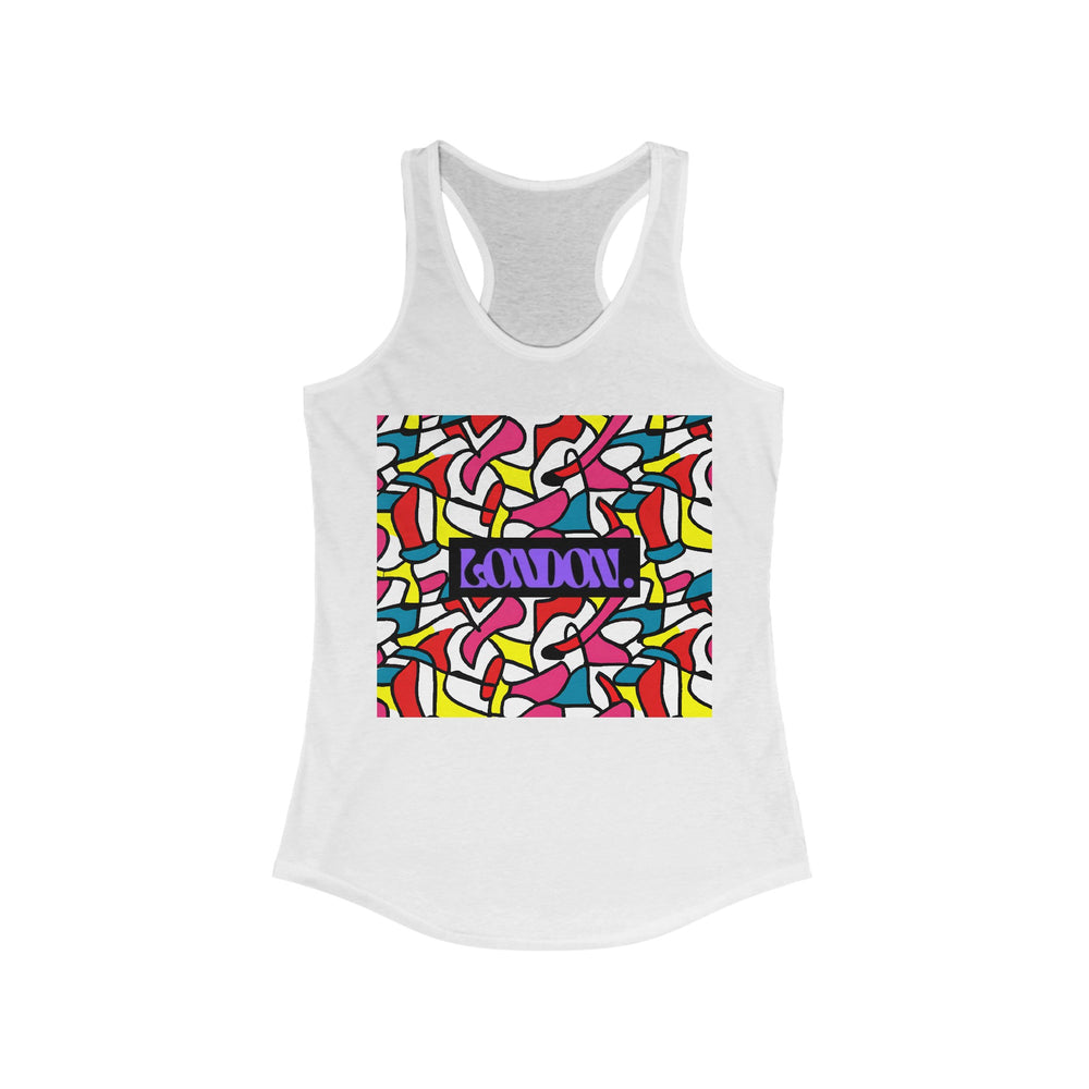 "Groovy Visions" - Racerback Tank Top