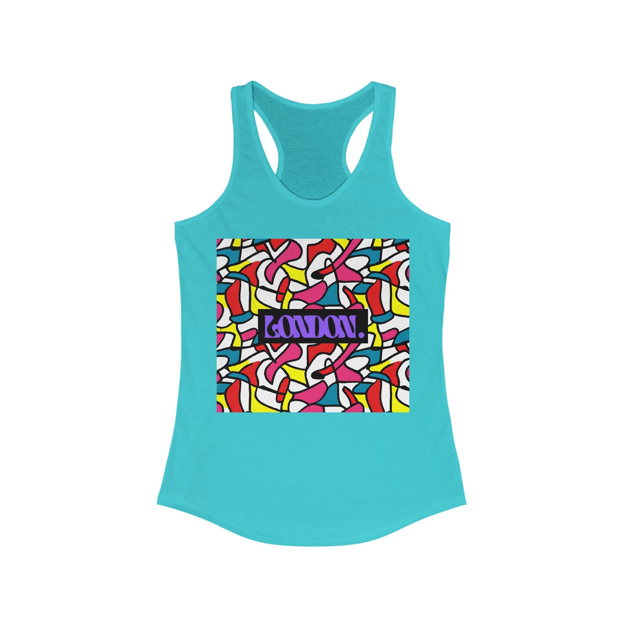 "Groovy Visions" - Racerback Tank Top