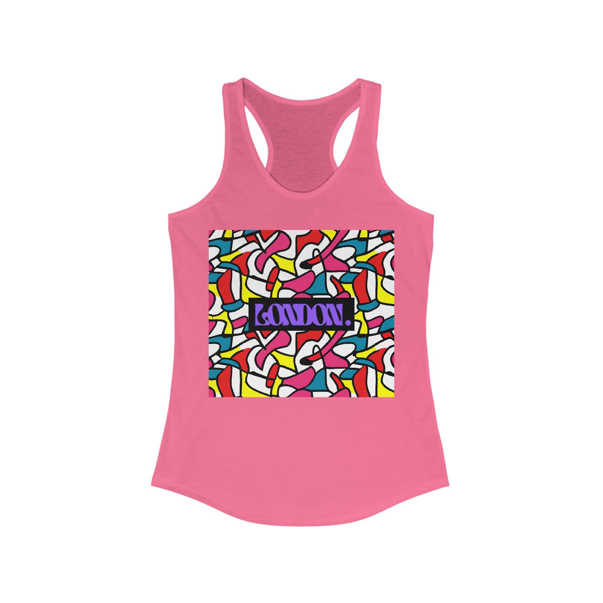 "Groovy Visions" - Racerback Tank Top