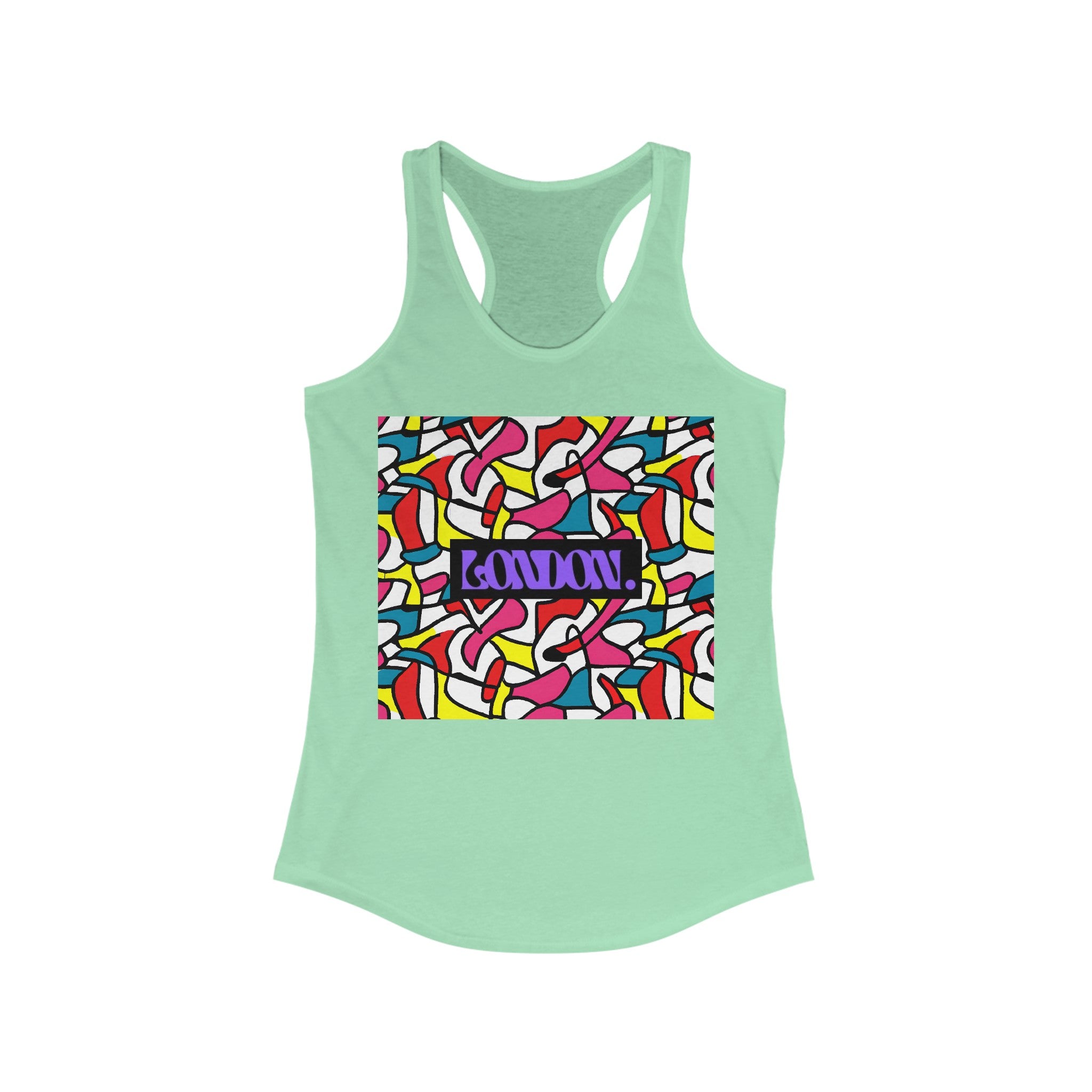 "Groovy Visions" - Racerback Tank Top