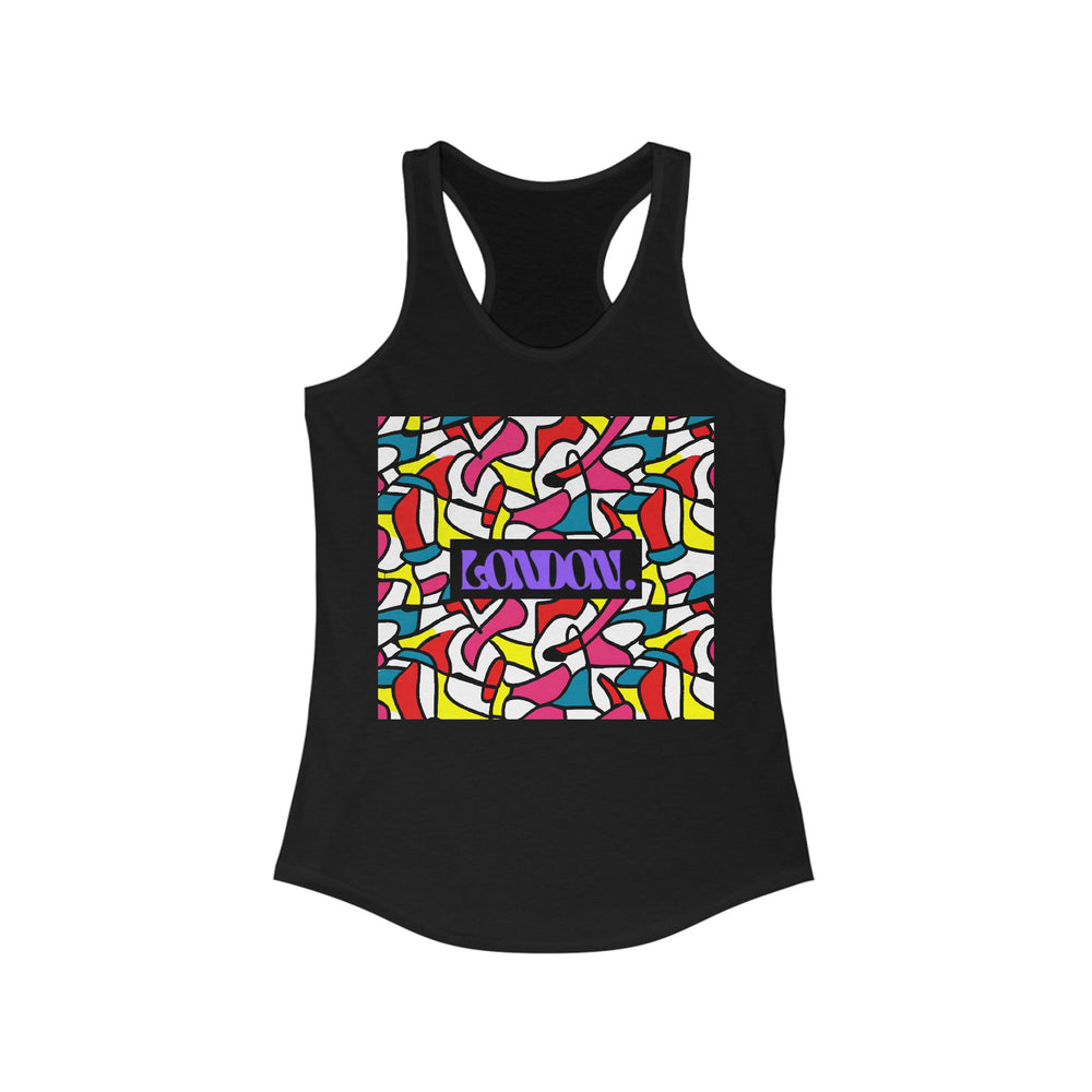 "Groovy Visions" - Racerback Tank Top