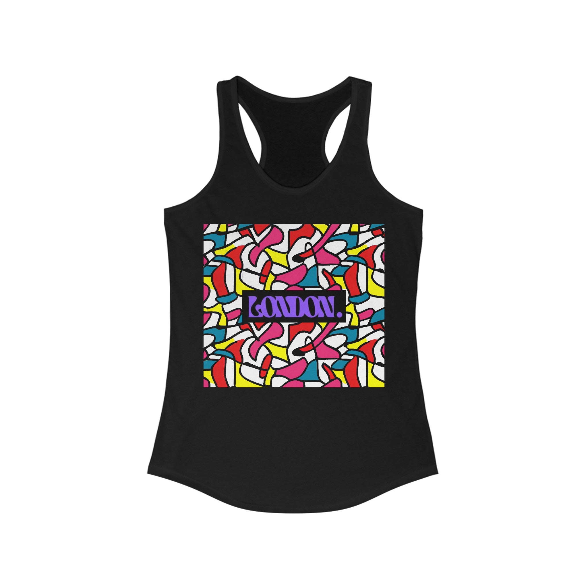 "Groovy Visions" - Racerback Tank Top