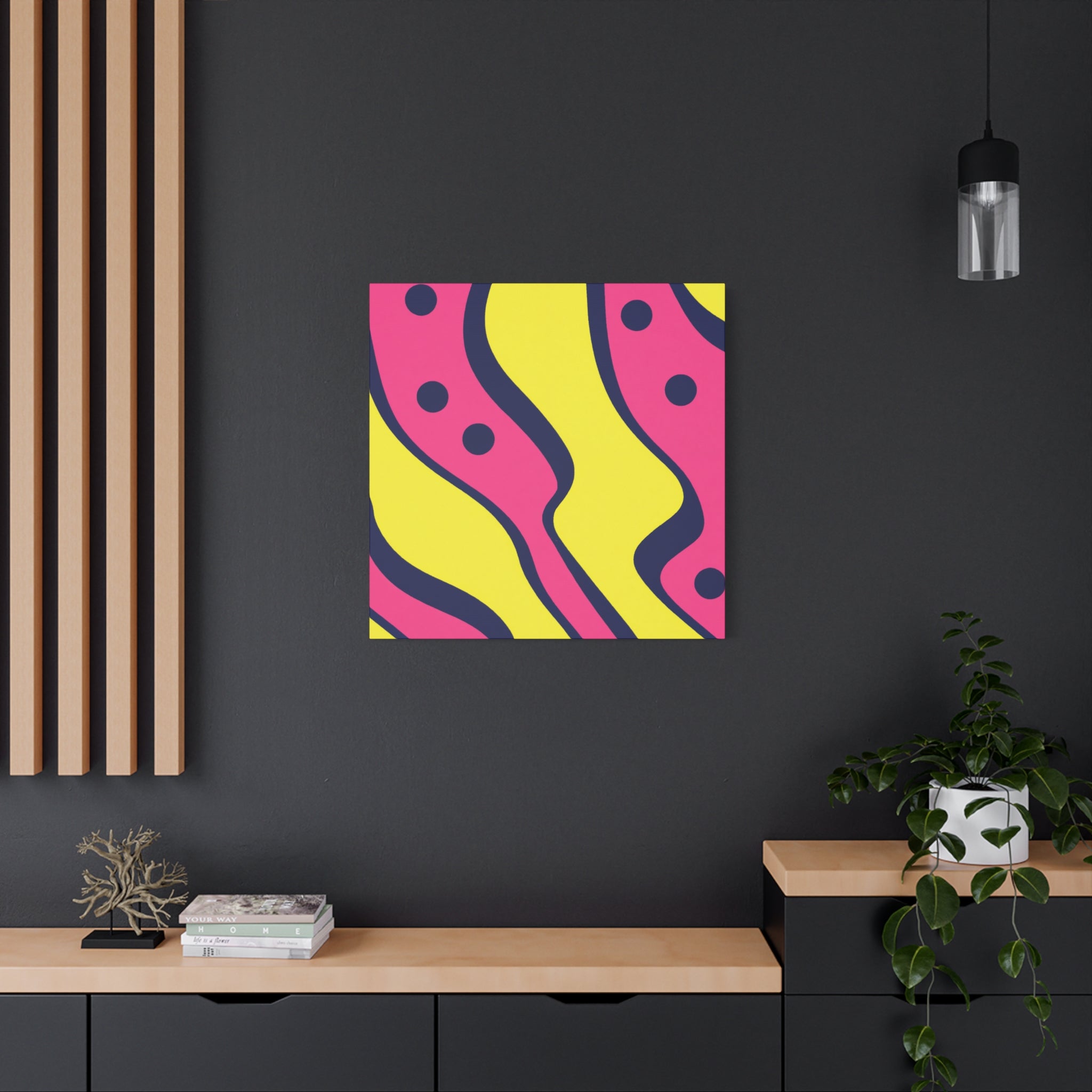 Groovy Kaleidoscope - Canvas