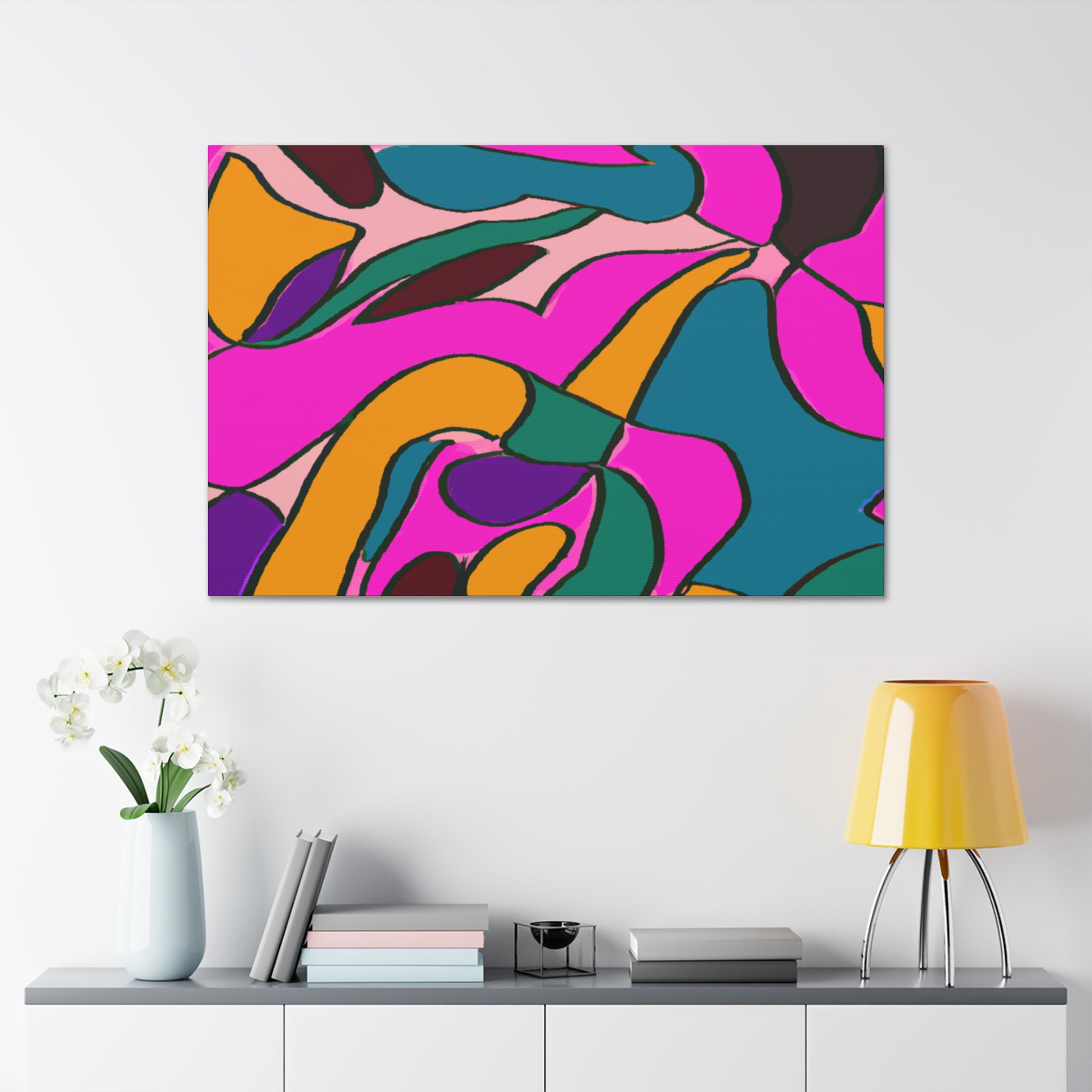 Groovy Kaleidoscope - Canvas