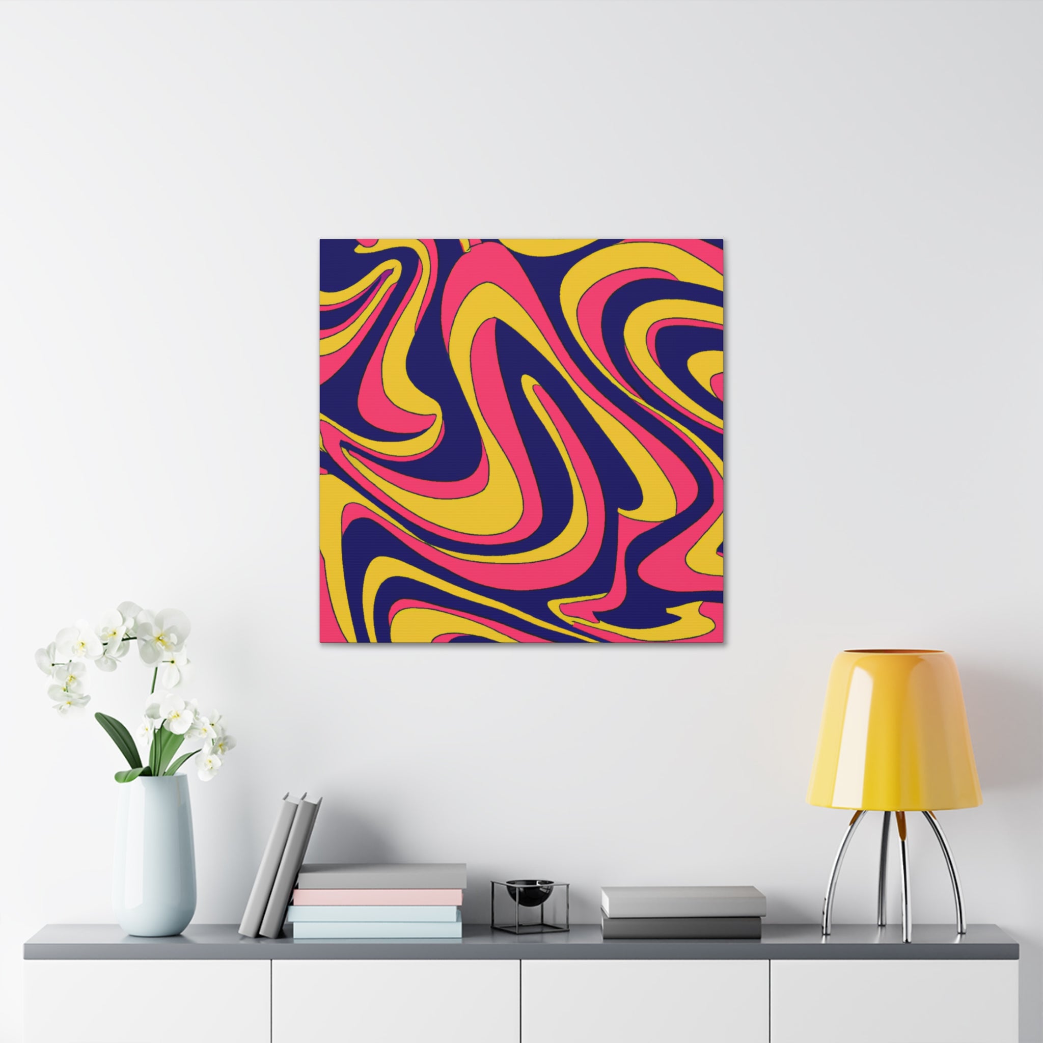 Groovy Kaleidoscope - Canvas