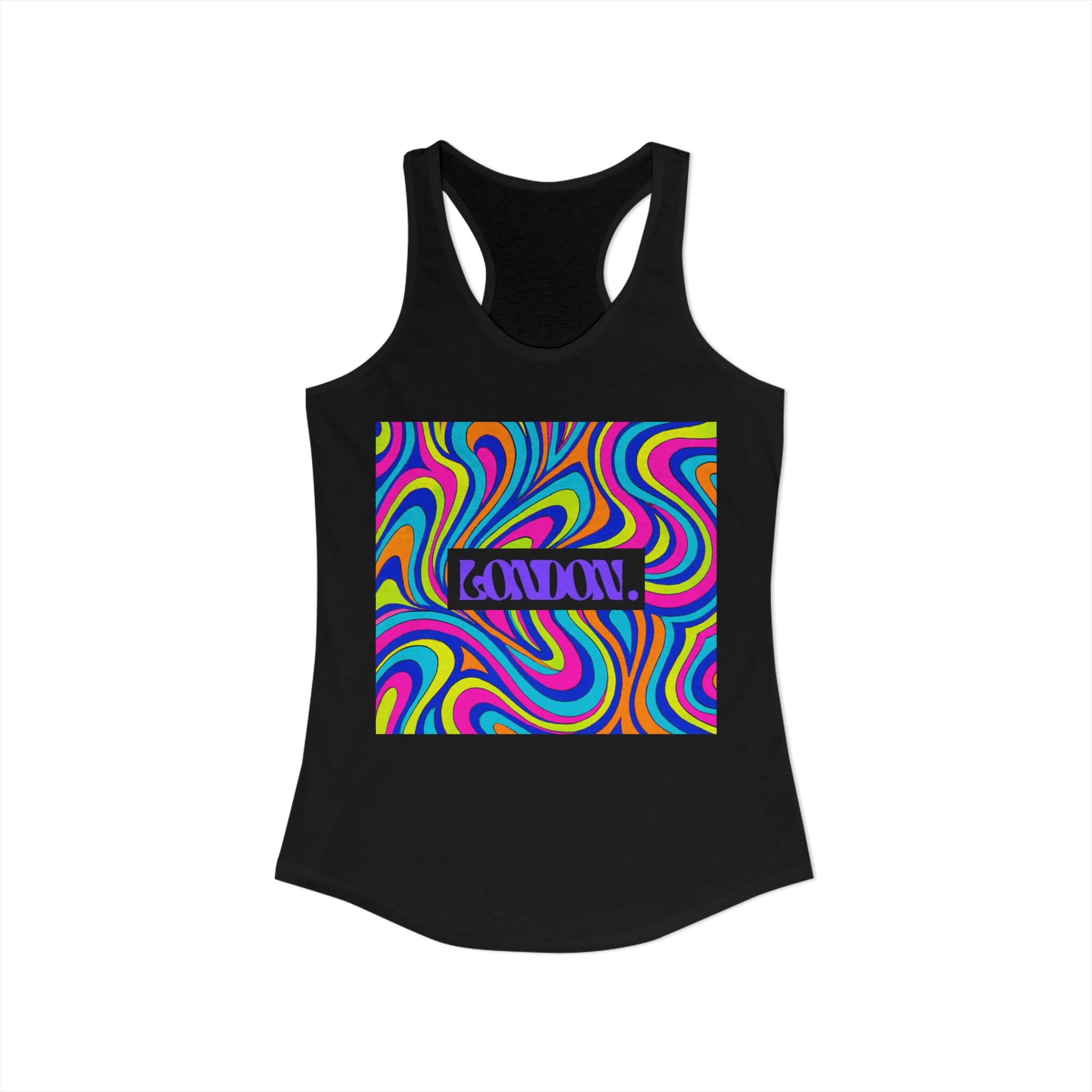 "Jasper Kaledioscope" - Racerback Tank Top