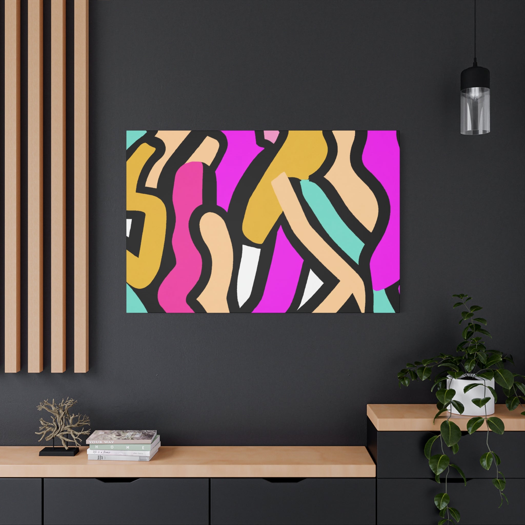 Cosmic Kaleidoscope - Canvas
