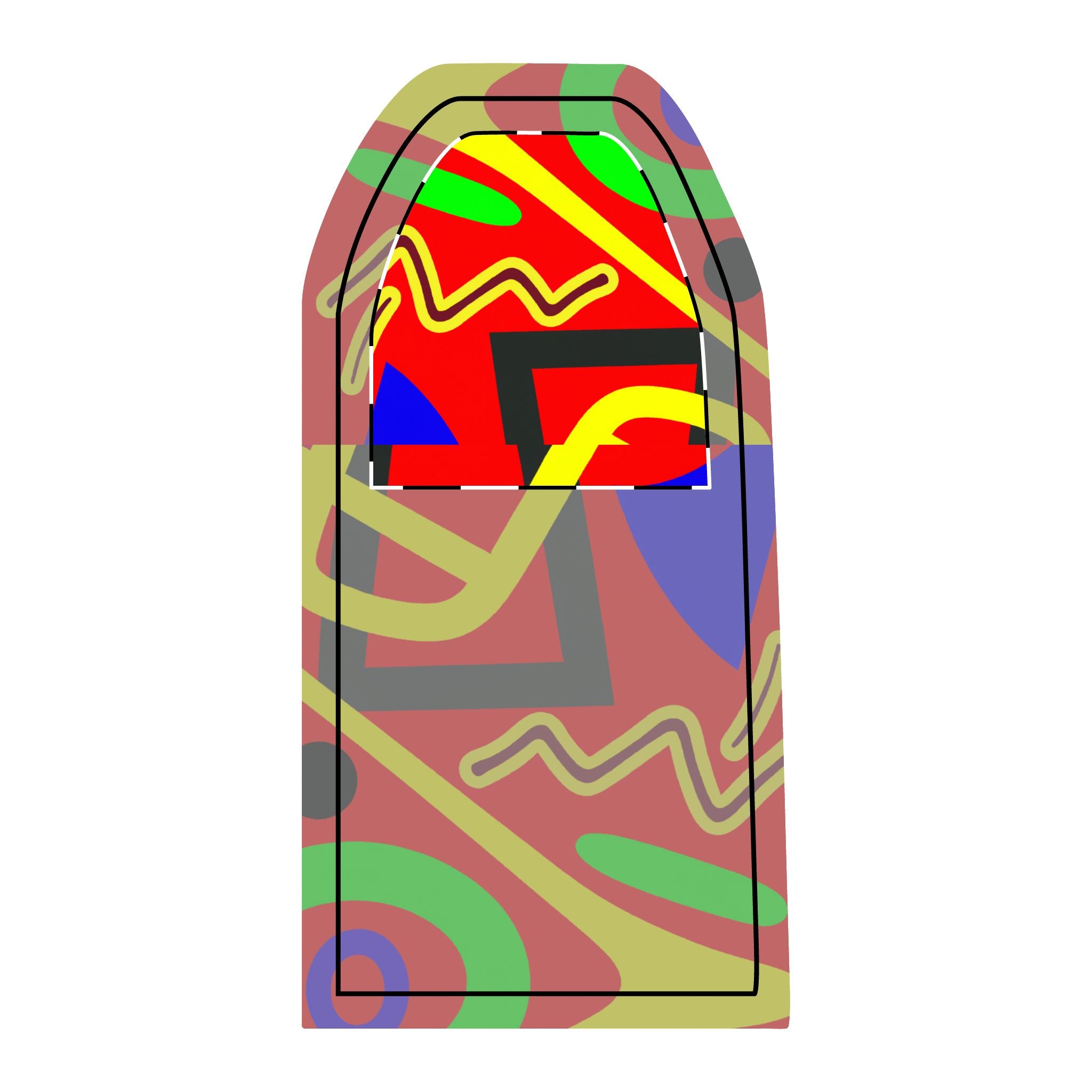 "Groovy Sunflower Revival" - Sling Bag