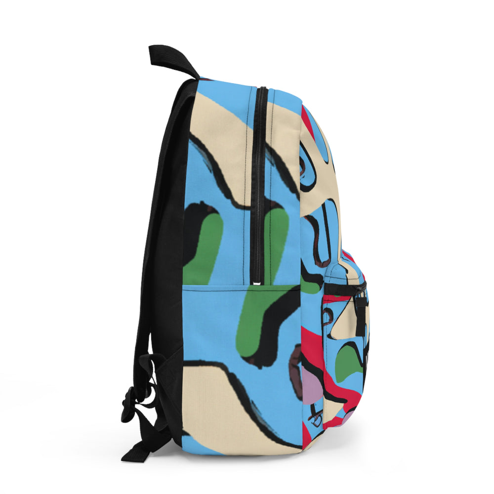 "Groovy Delights: Pop Odyssey" - Backpack