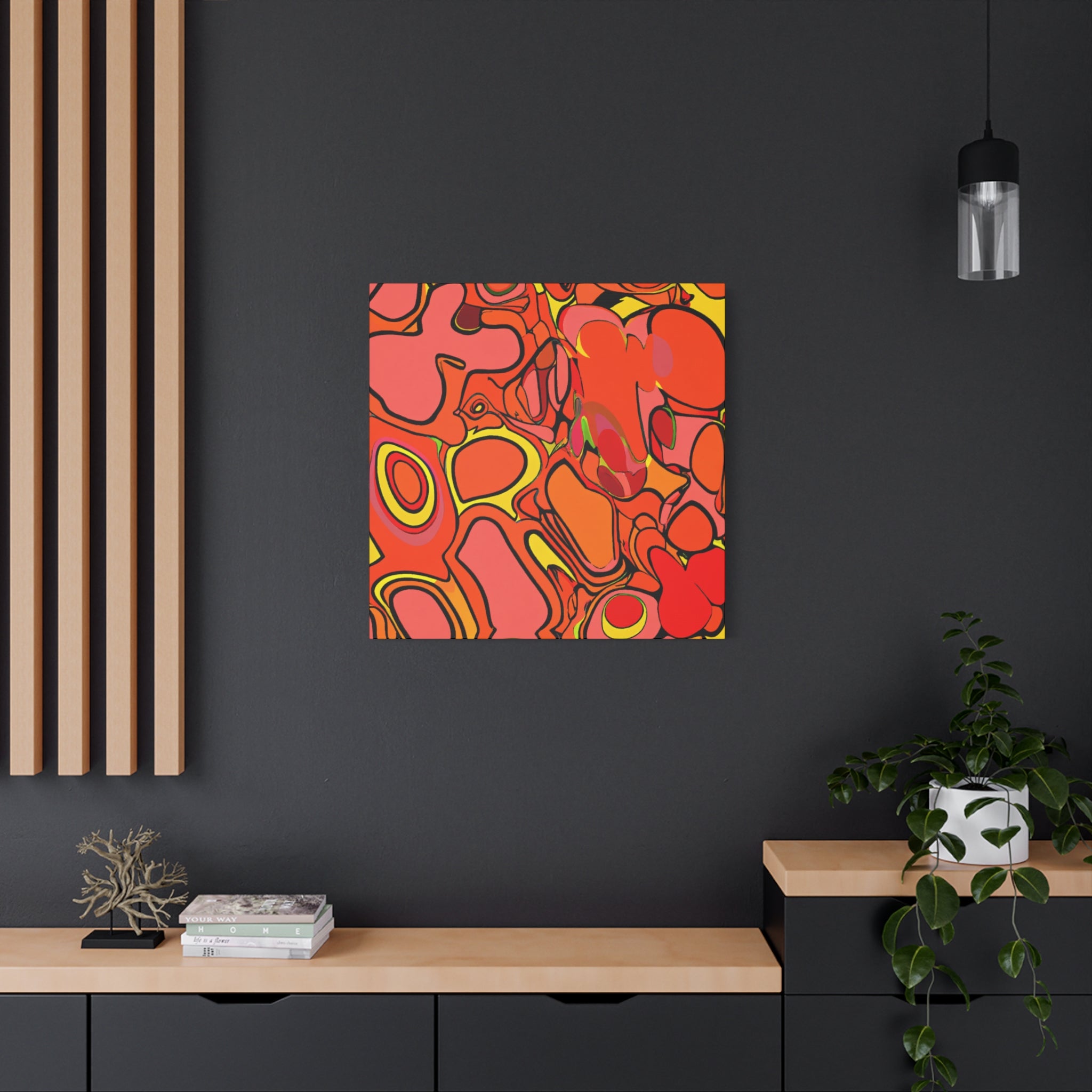 Groovy Whirlwind - Canvas