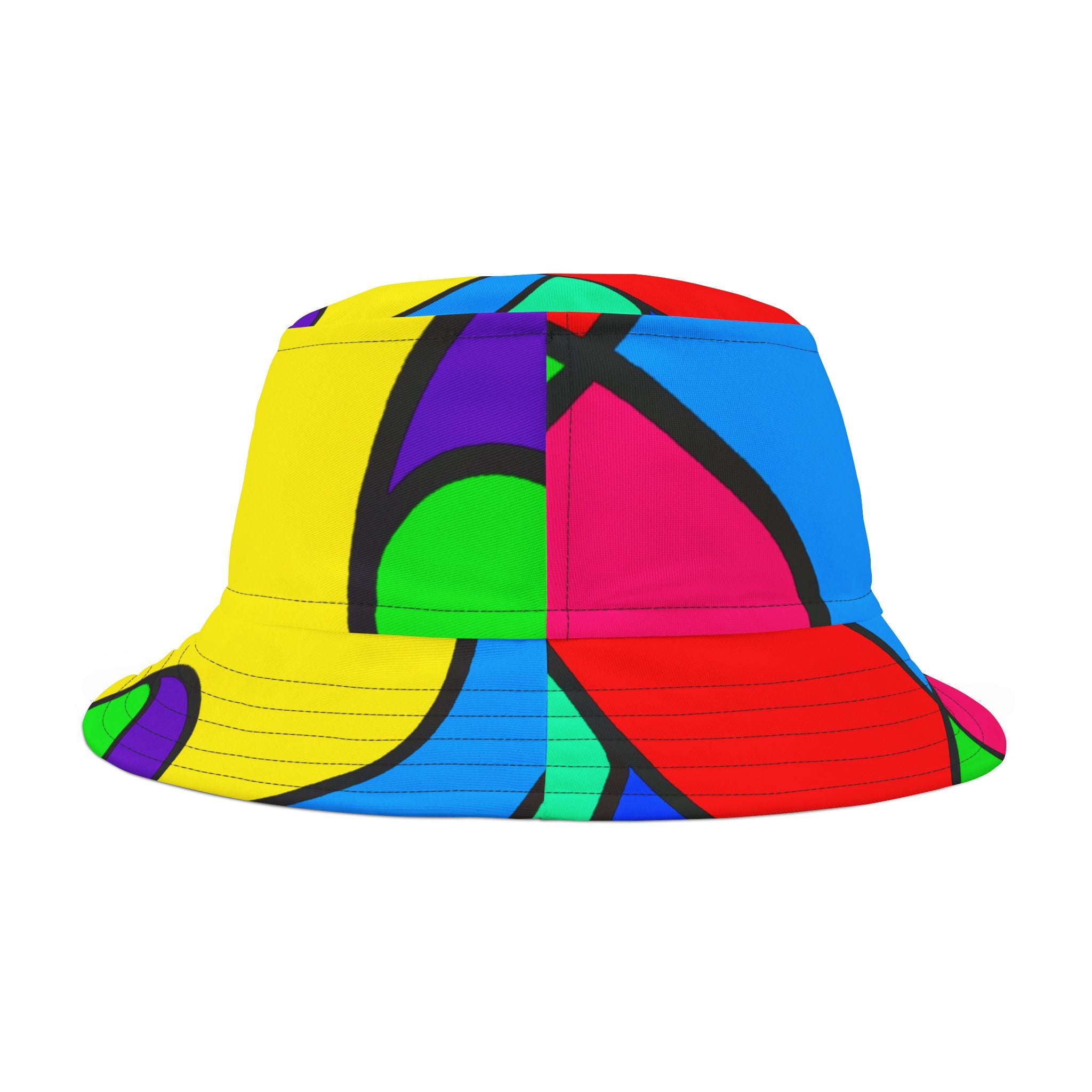 "Groovadelia Pop Spectra" - Bucket Hat