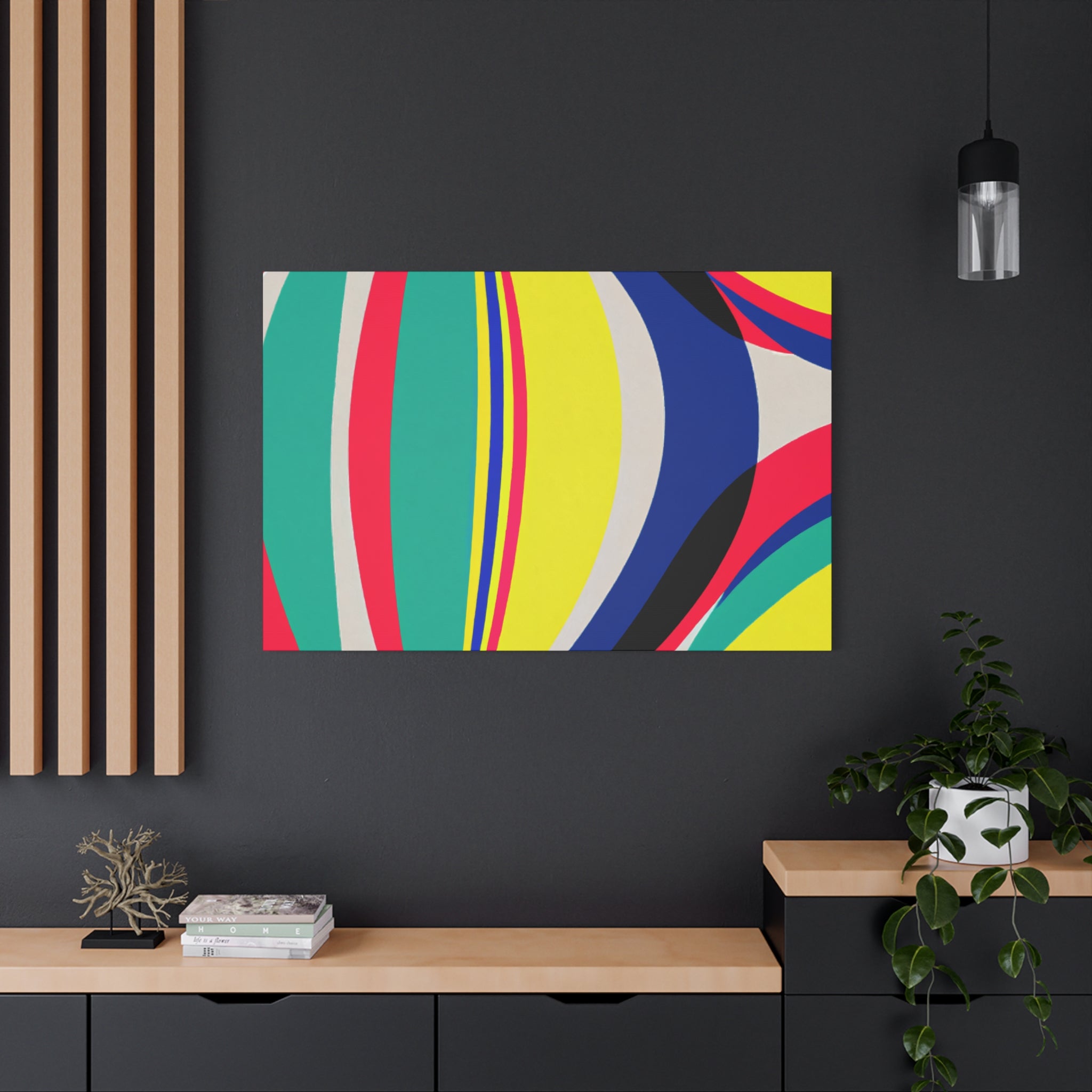 Groovy Nebula - Canvas