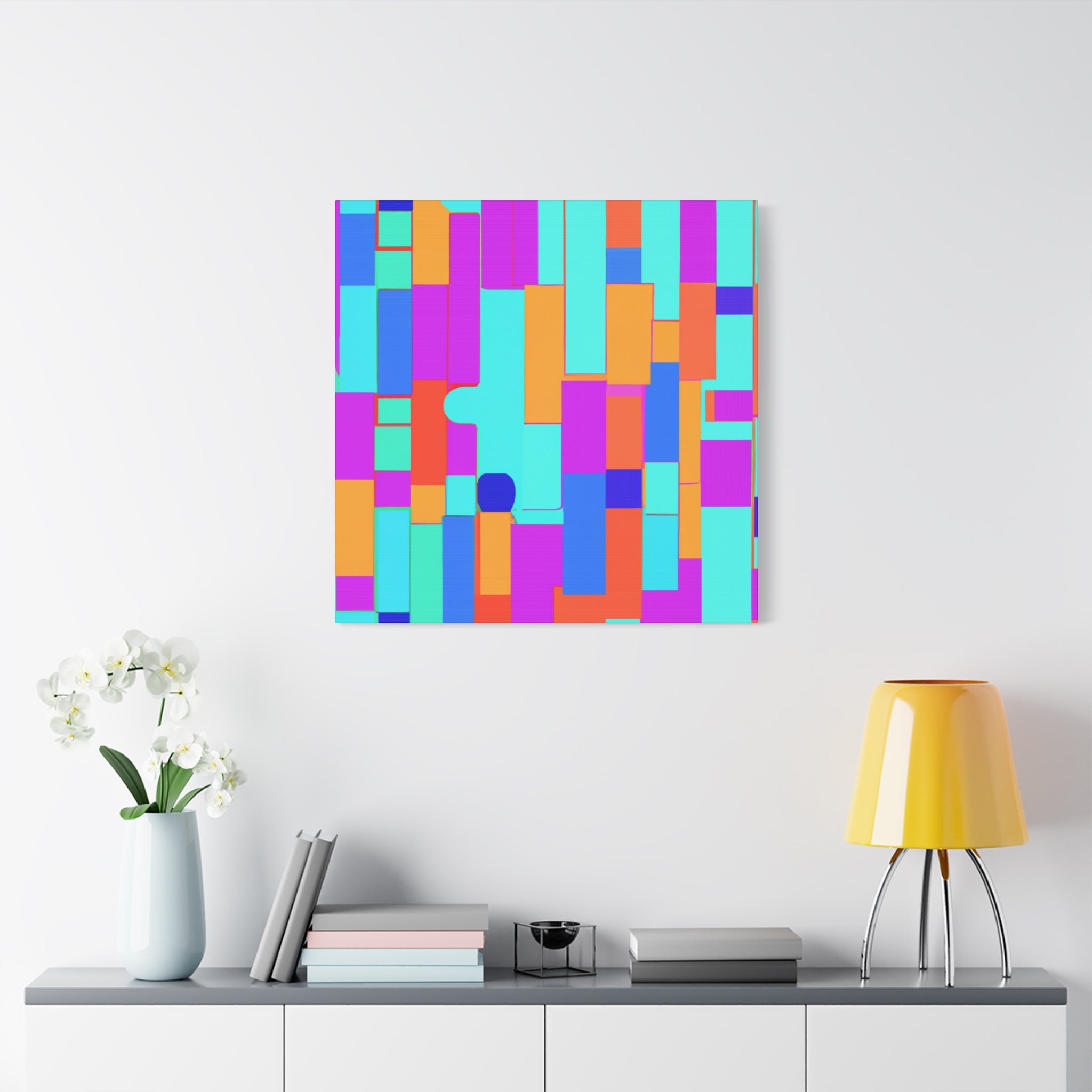 Groovy Kaleidoscope - Canvas