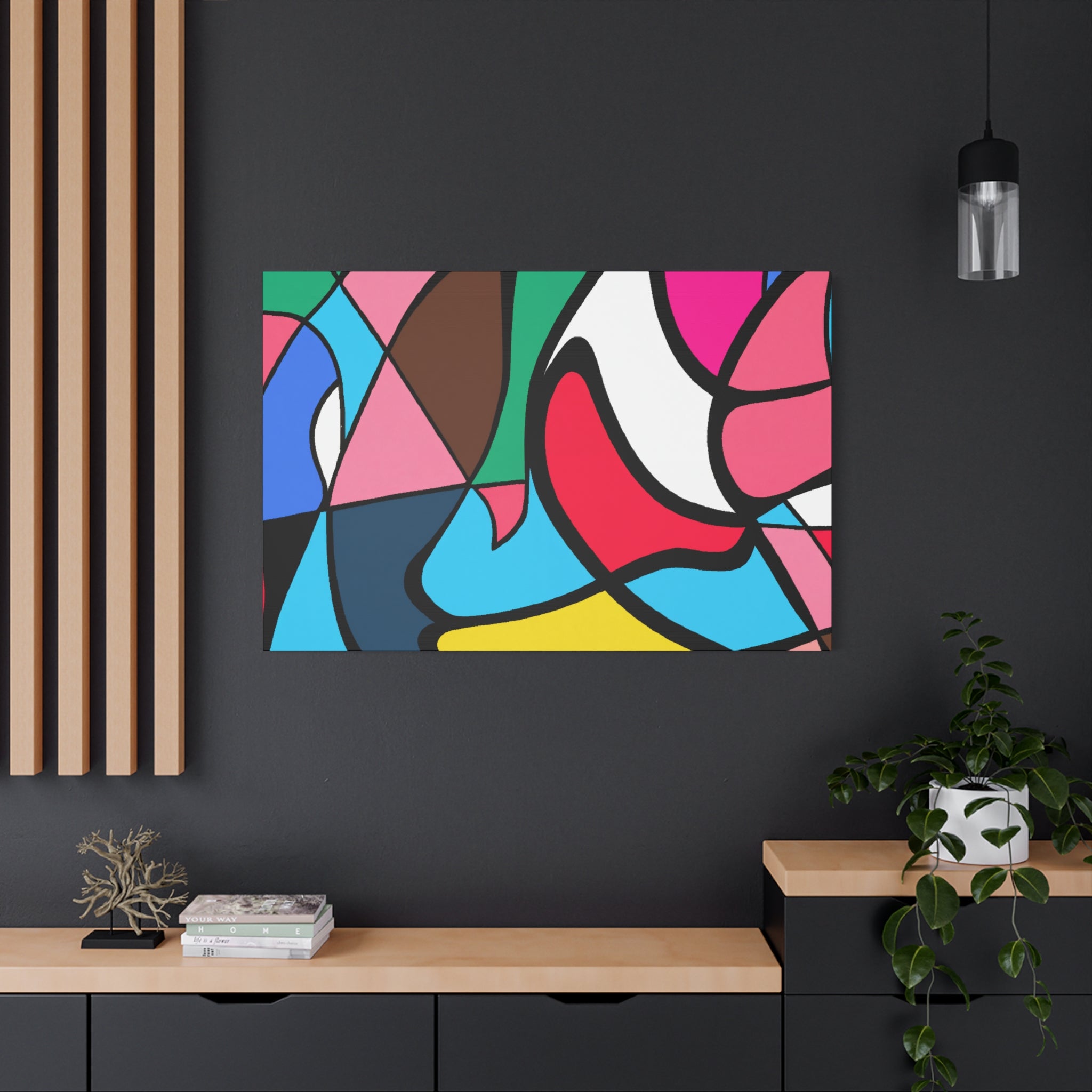 Sunny Kaleidoscope - Canvas