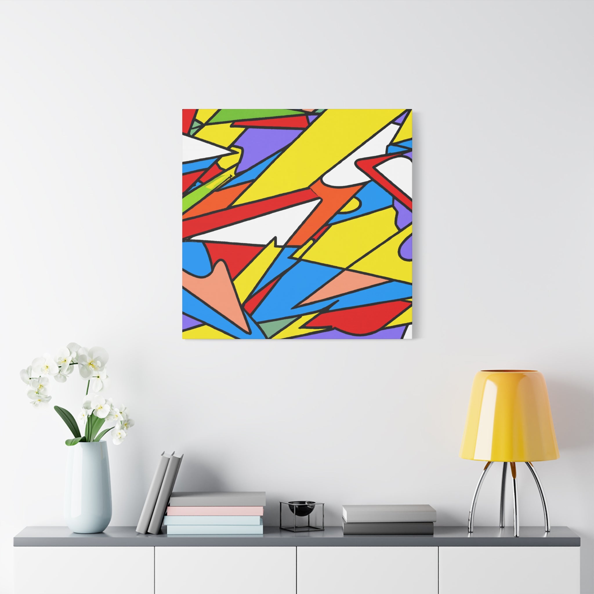 Groovy Kaleidoscope - Canvas