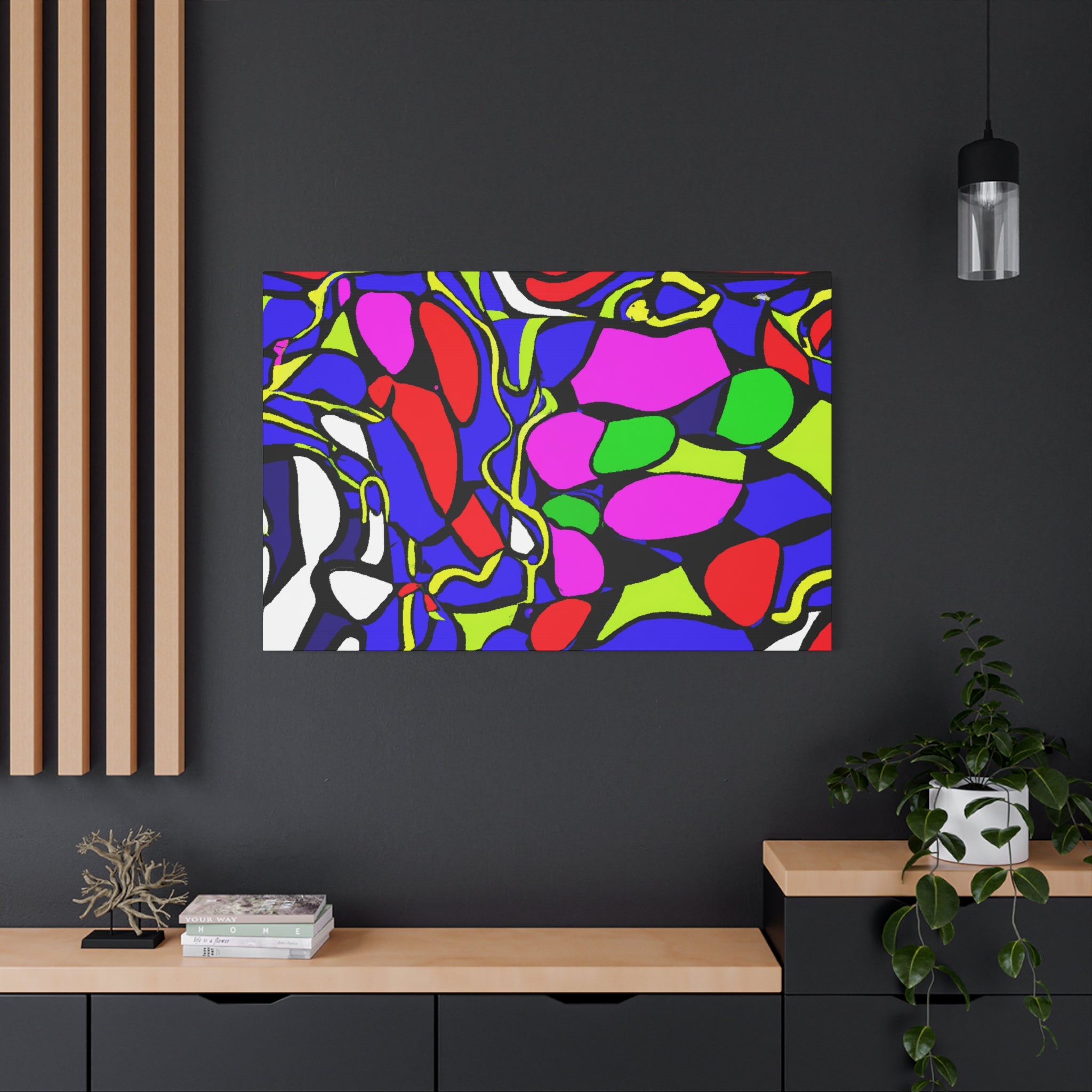 Groovy Kaleidoscope - Canvas