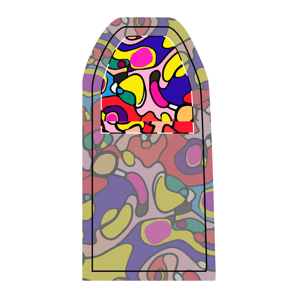 "Groovy Verve Colorama" - Sling Bag