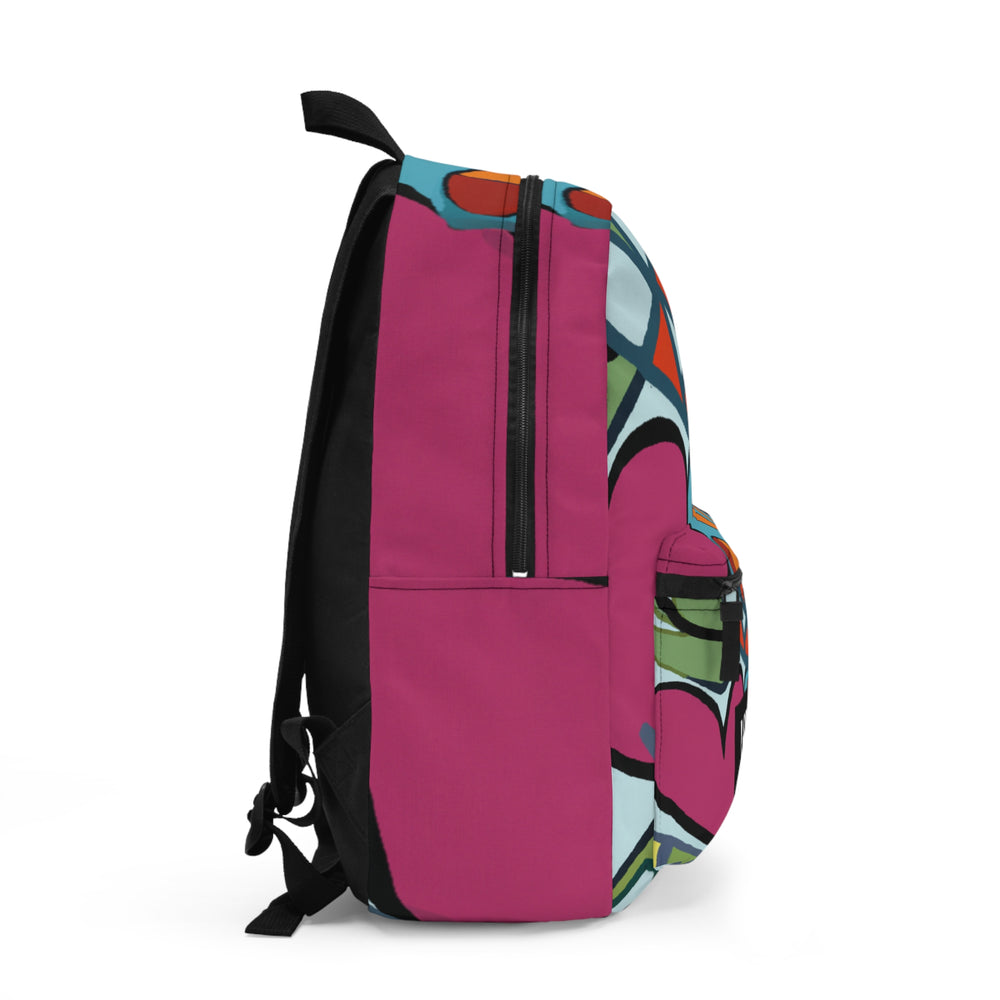 "Hippie Harmony Retro Radiance" - Backpack