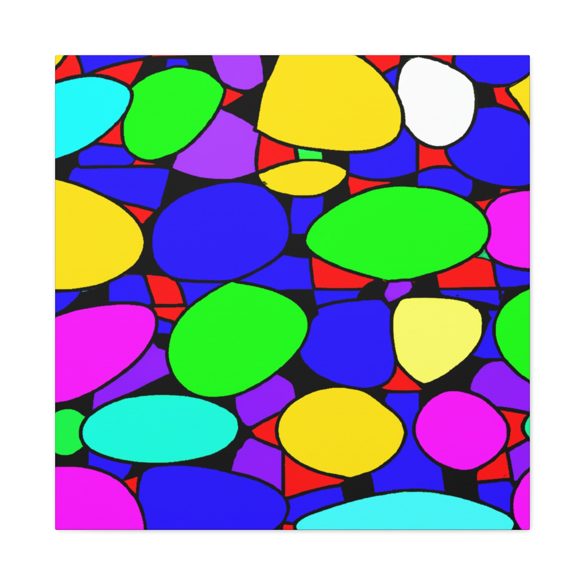 Groovy Kaleidoscope - Canvas