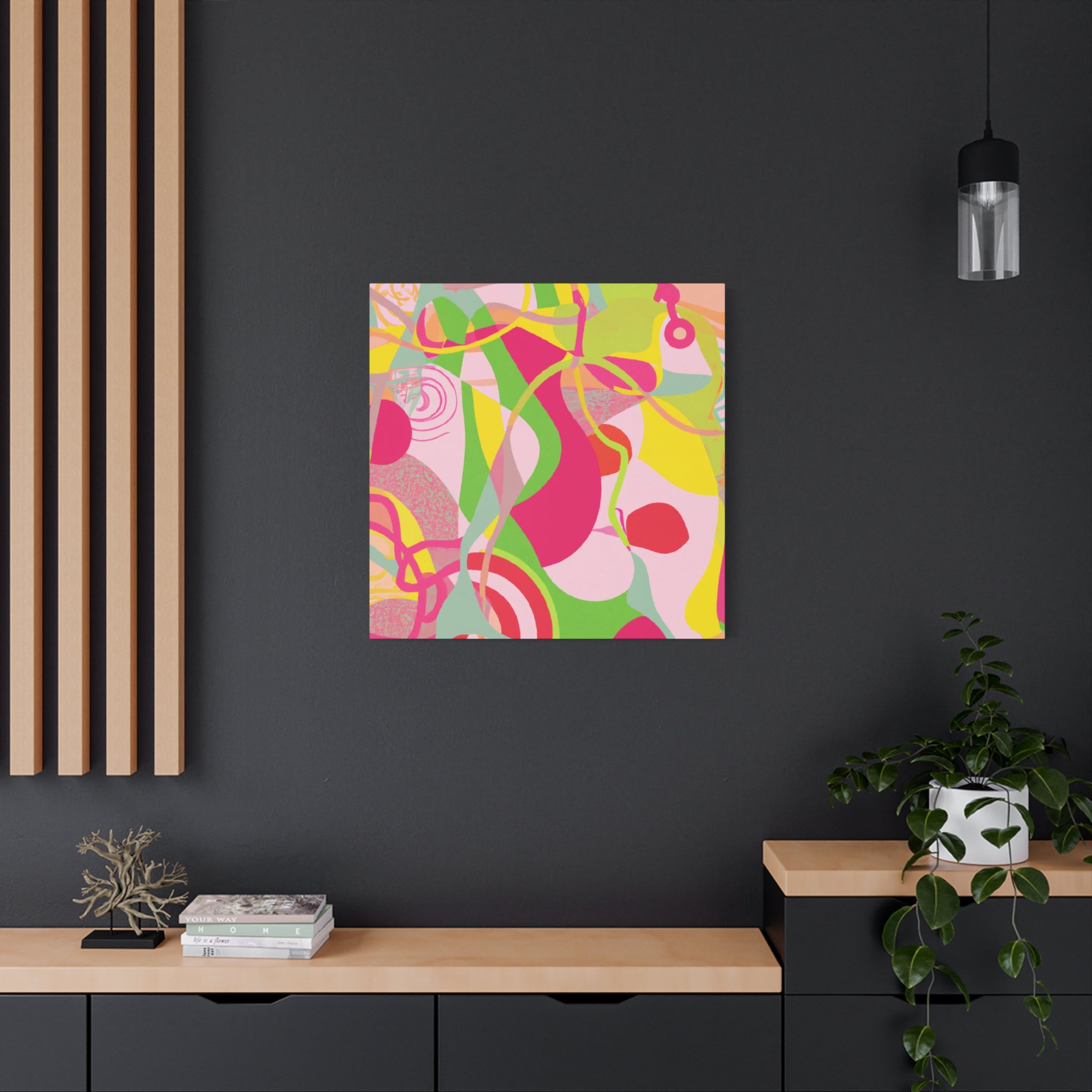 Groovy Kaleidoscope - Canvas