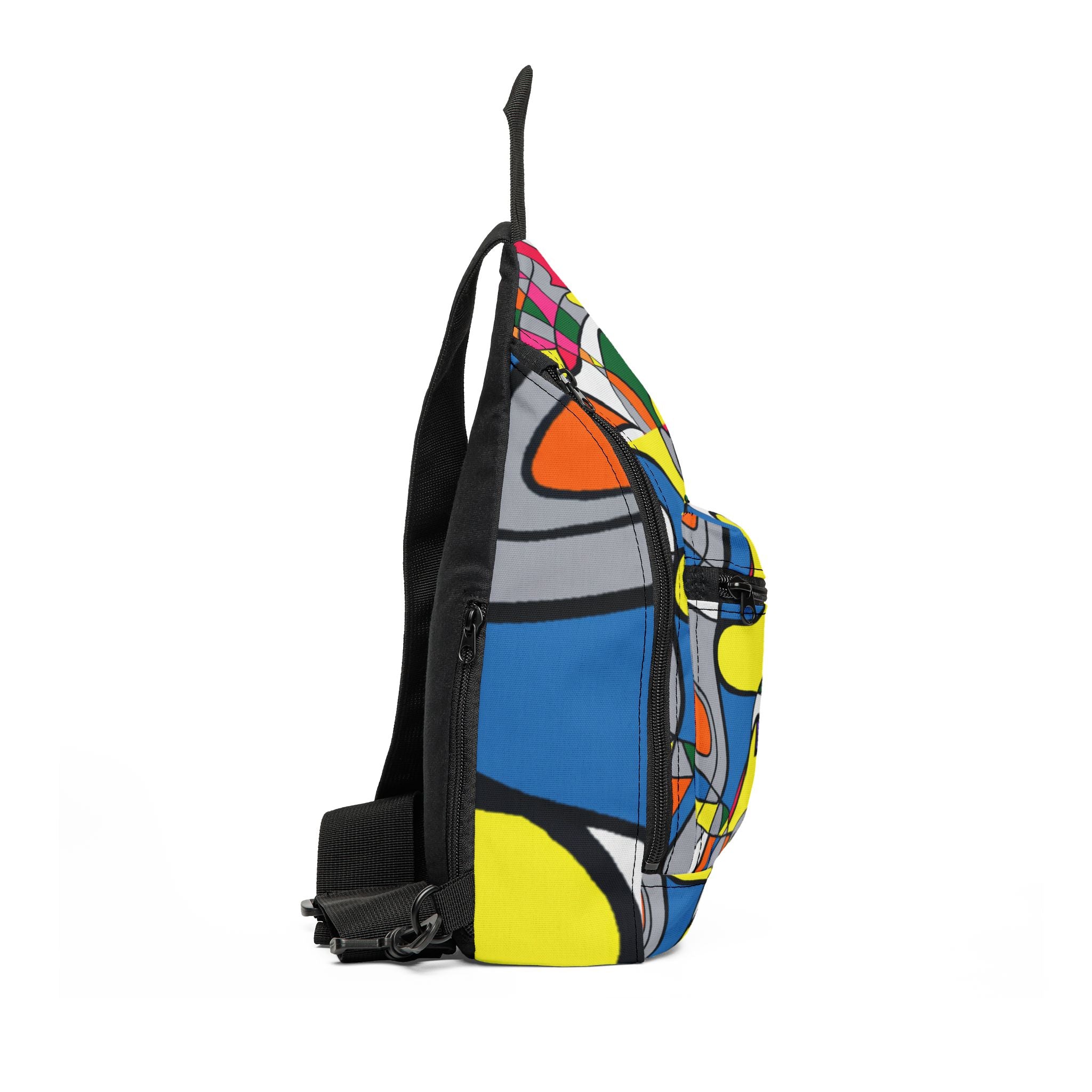 "Opal Dean's Groovy Spectrum Extravaganza" - Sling Bag