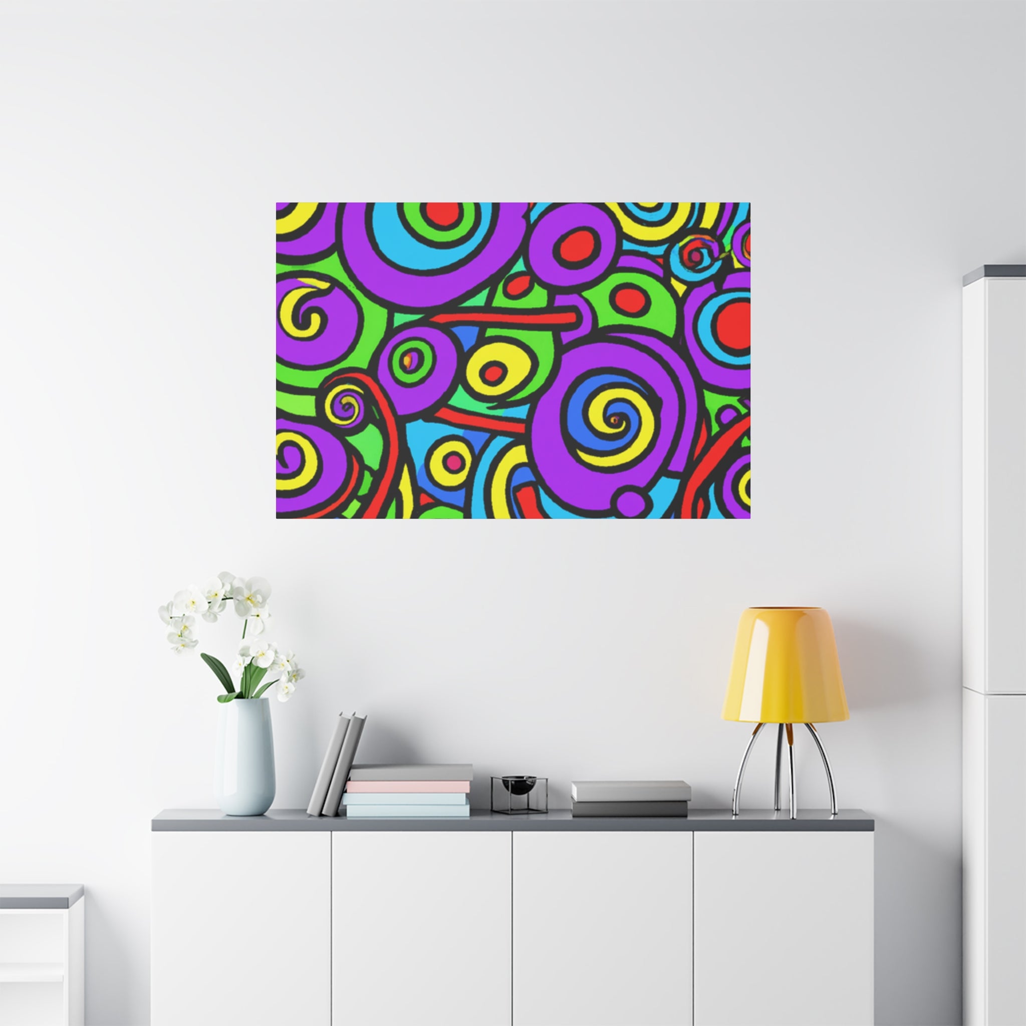 Color Groove. - Canvas