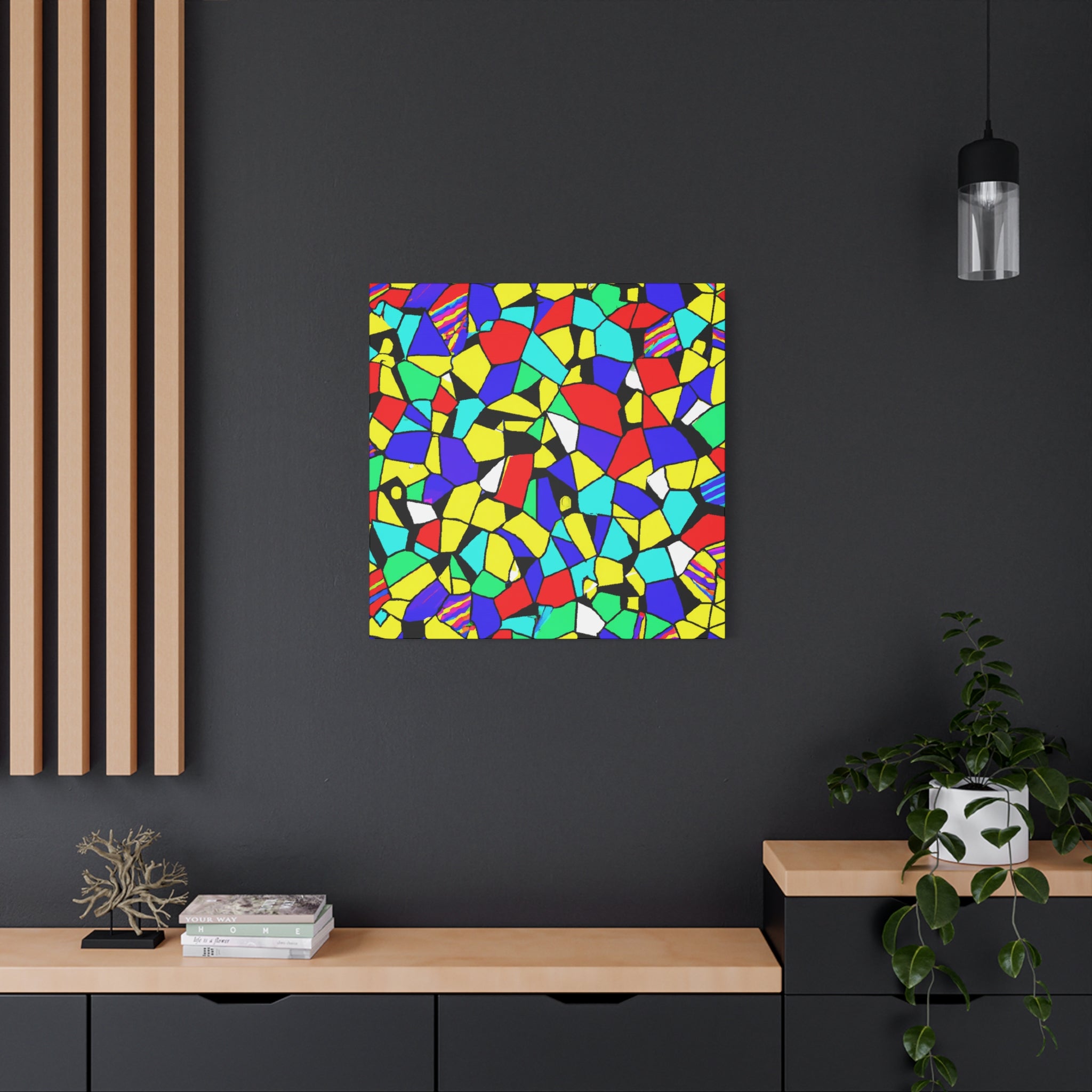 Kaleidoscope Groove - Canvas