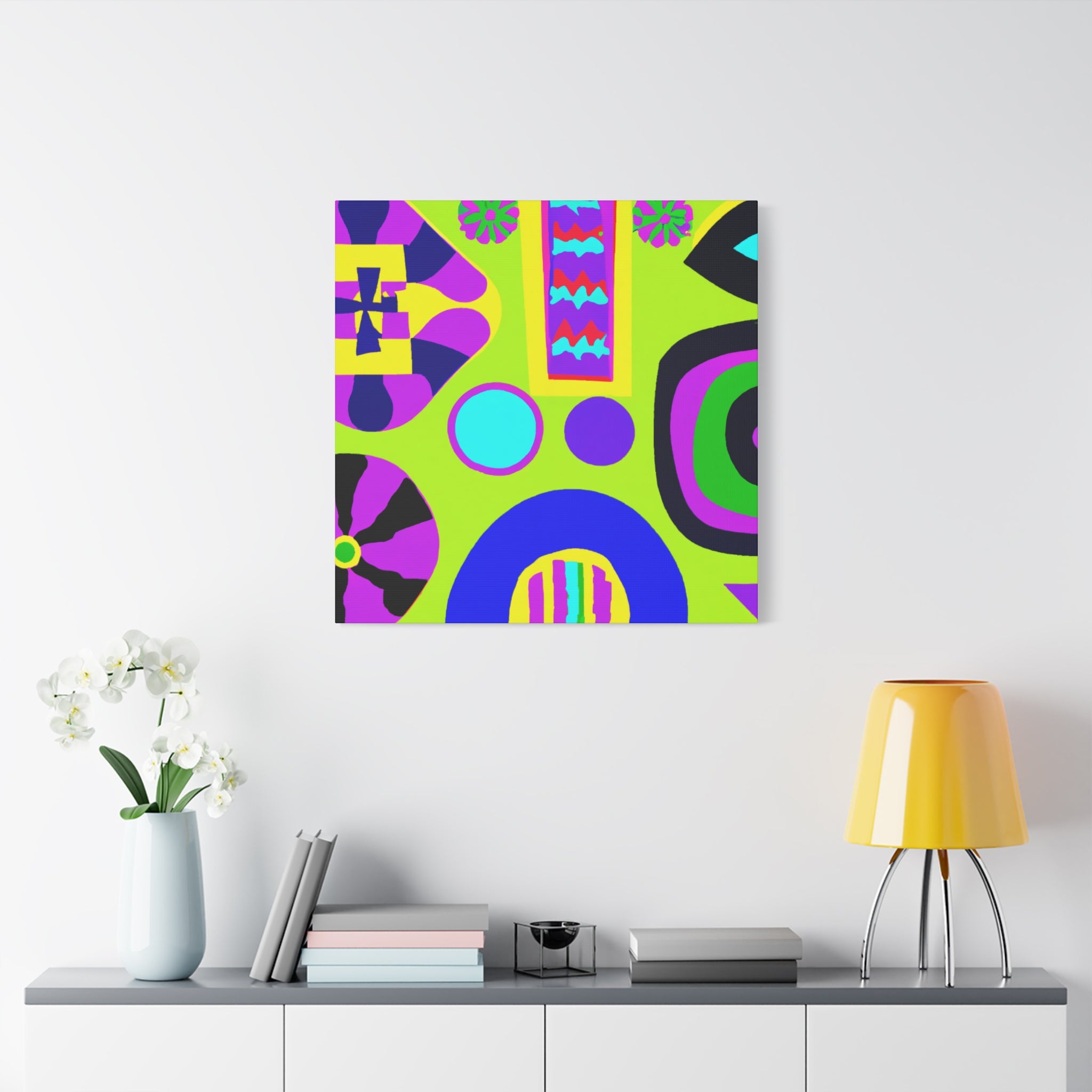 Groovy Nebula - Canvas