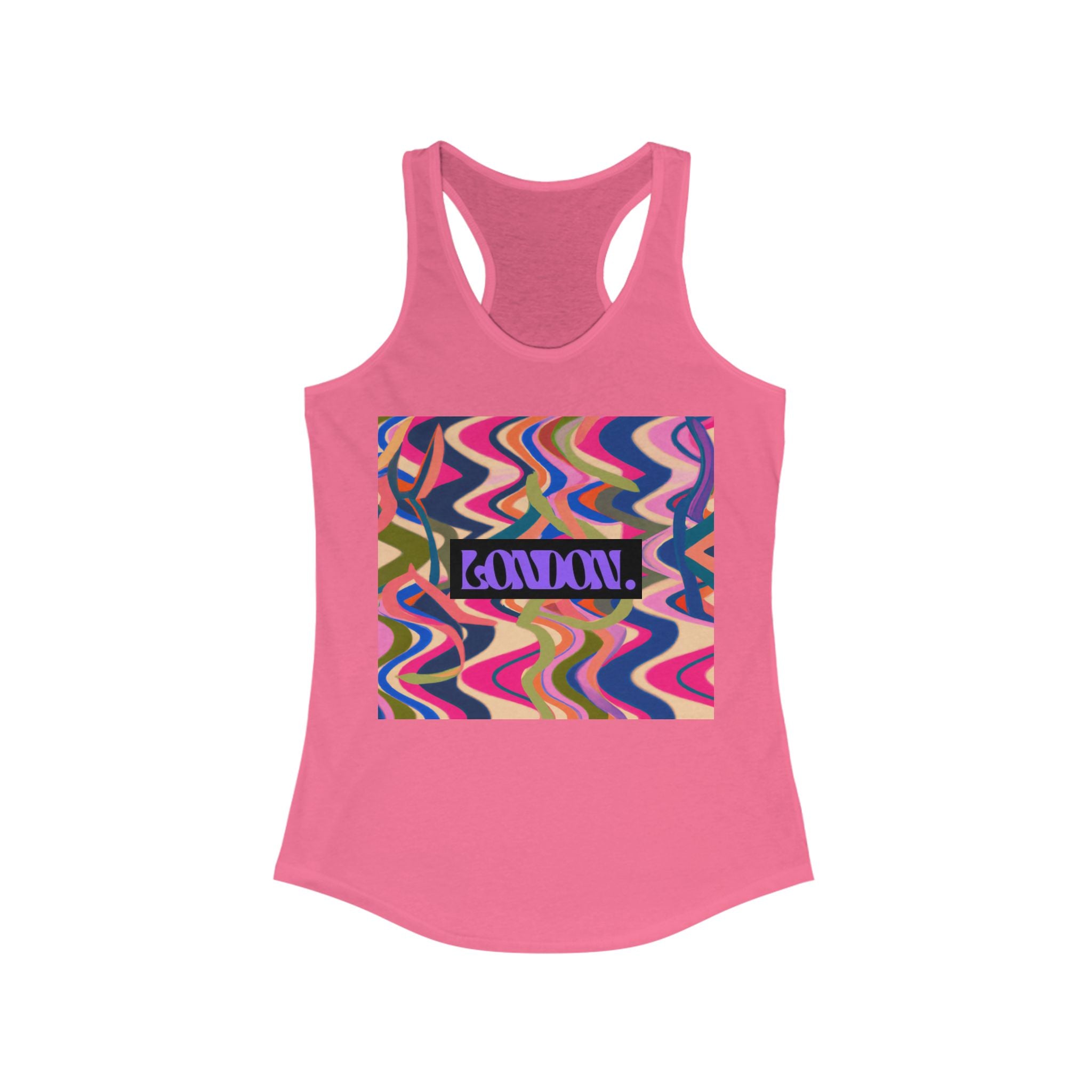 "Groovy Visions by Stellah Luna" - Racerback Tank Top