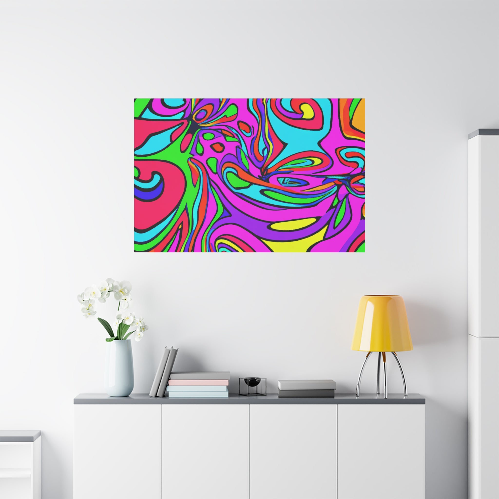 Groovy Spectrum - Canvas