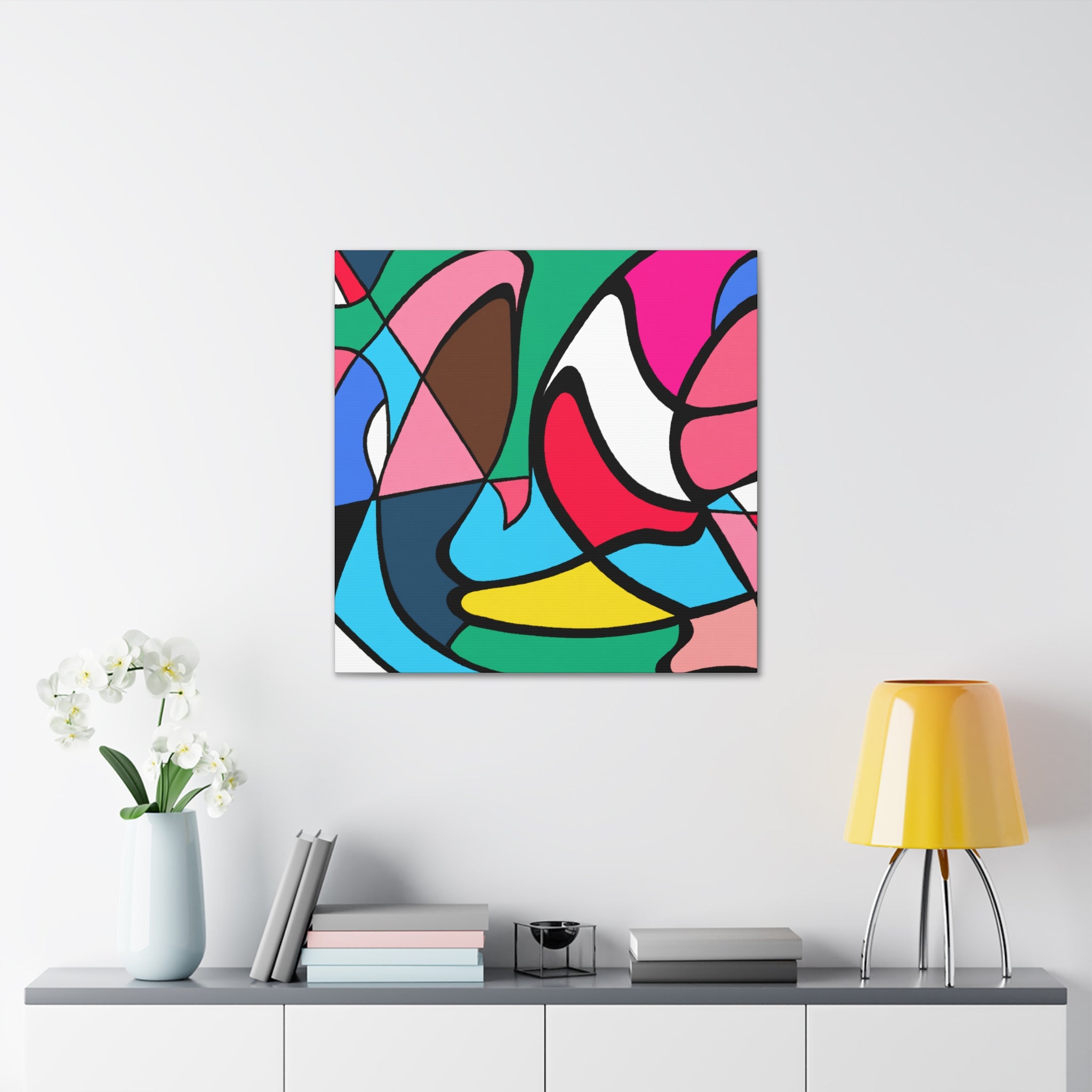 Sunny Kaleidoscope - Canvas