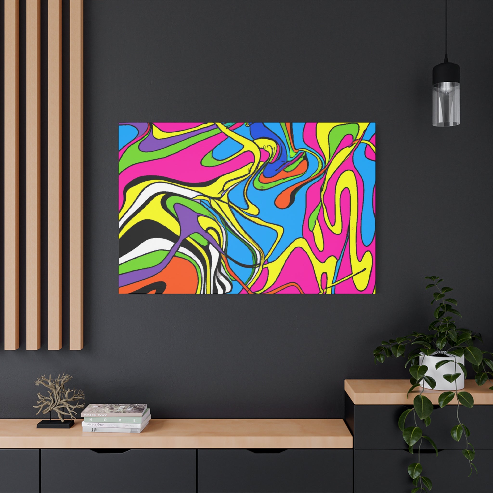 Groovy Vortex - Canvas